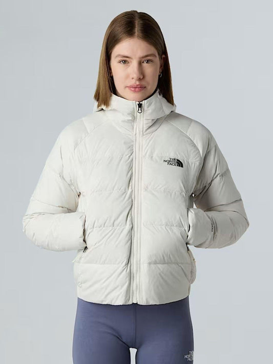 The North Face Giacca Donna Hyalite In Piumino Con Cappuccio Bianco Duna
