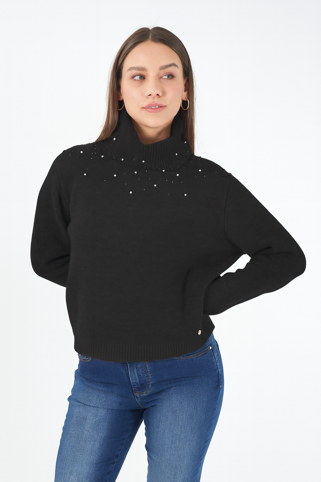 Yes Zee Maglia Donna Grigio Antracite