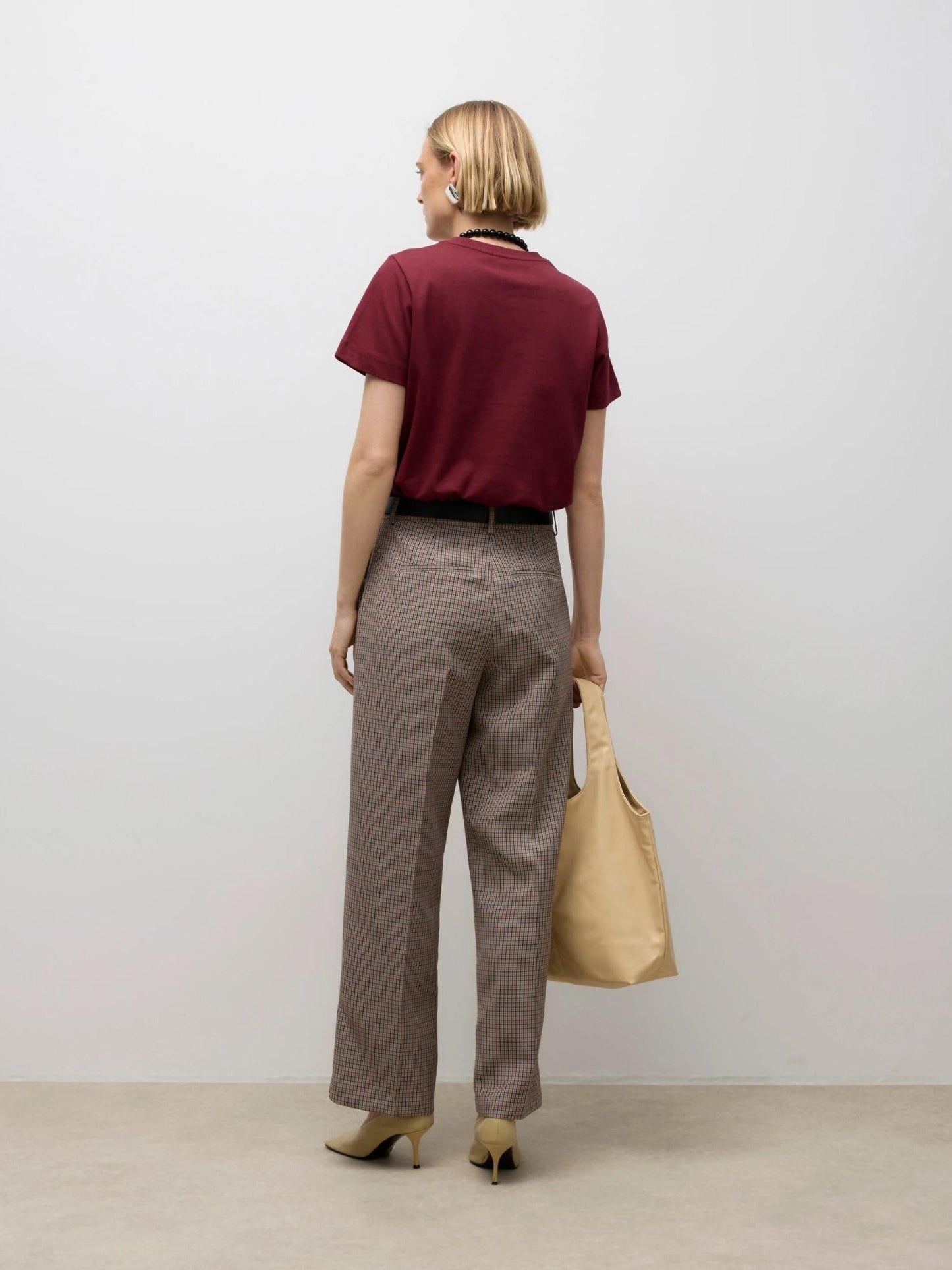 Aware T-Shirt Donna Awnaima Purple Zinfandel