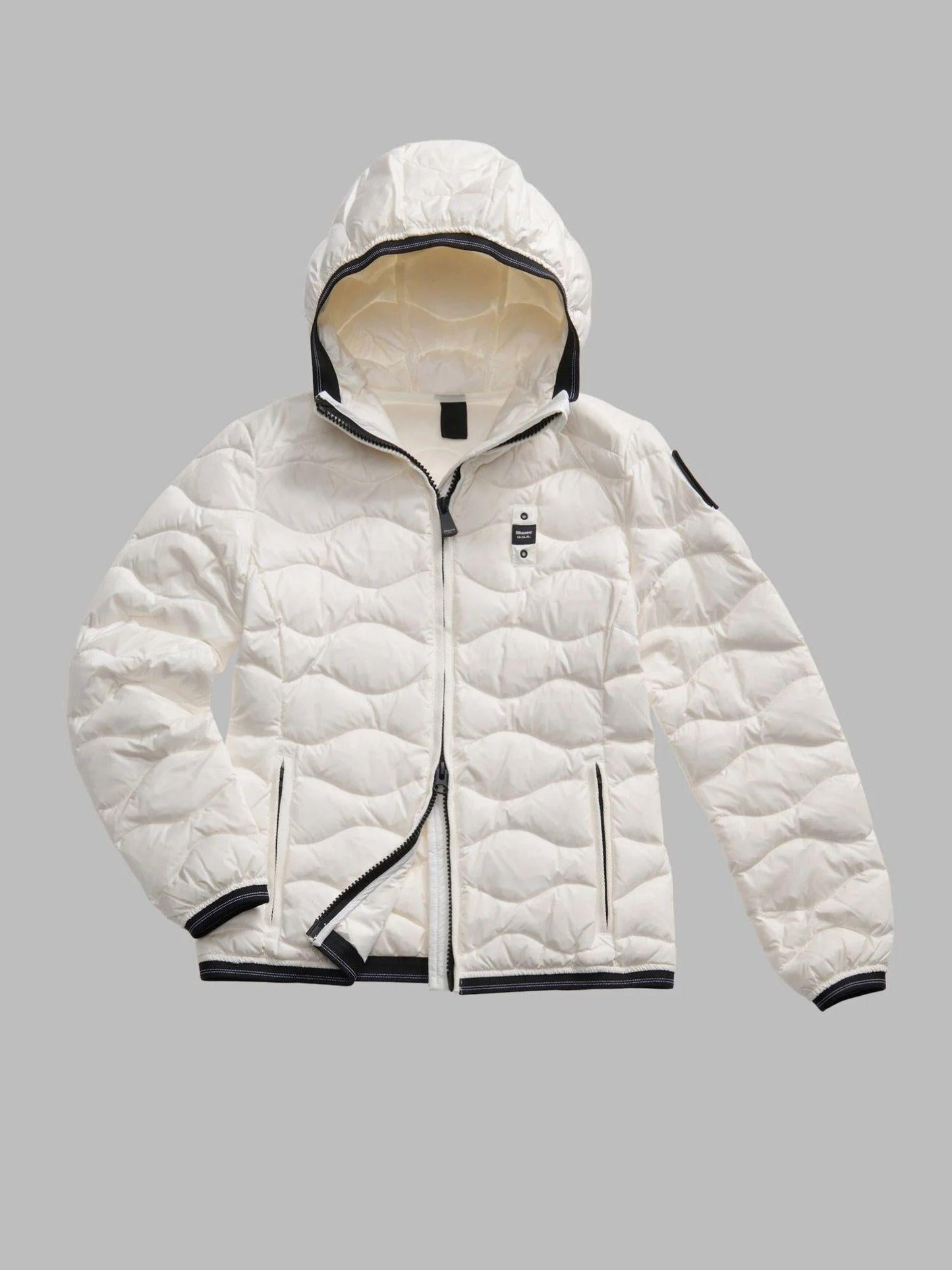 Blauer Piumino Donna Camelia Bianco ottico
