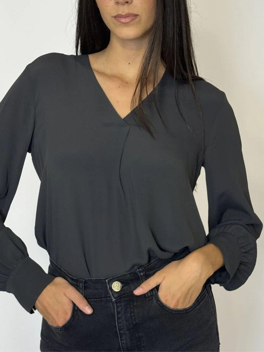 Emme Marella Blusa Donna Caladio Grigio Antracite