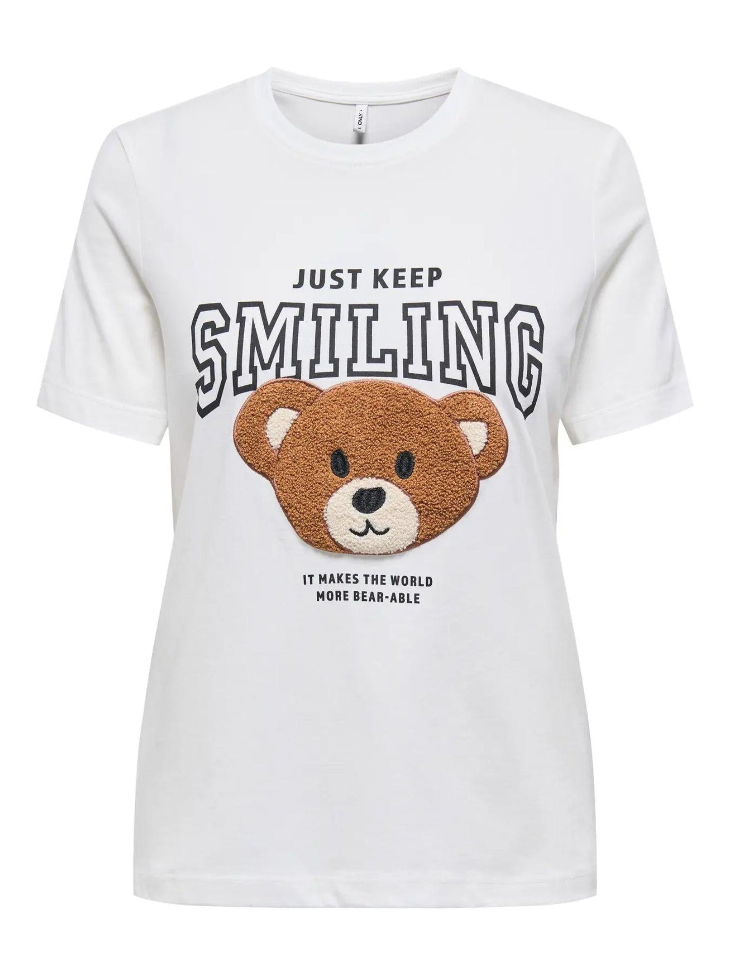 Only T-Shirt Donna Teresa Bianca