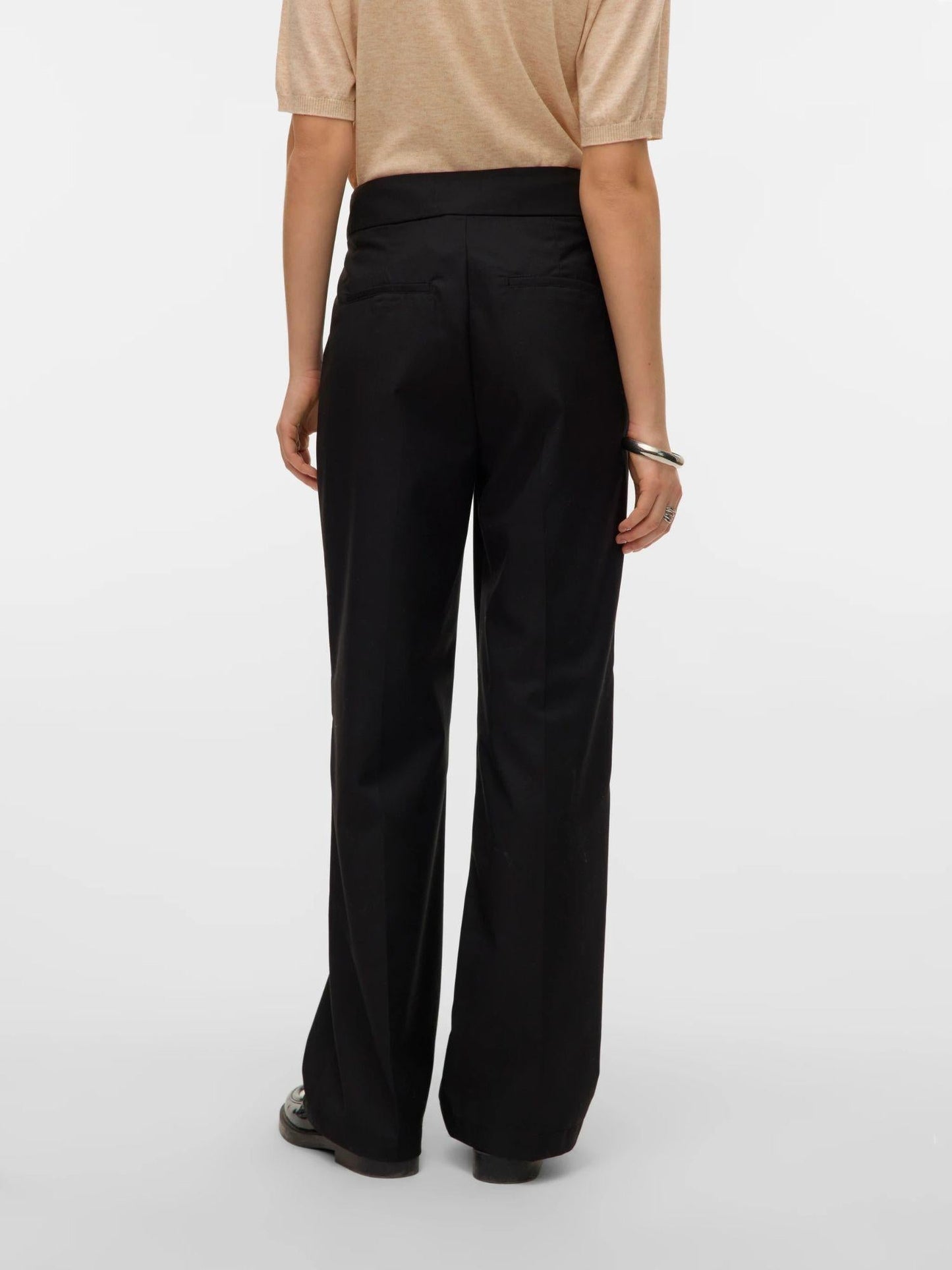 Vero Moda Pantaloni Formali Donna Nikki Nero