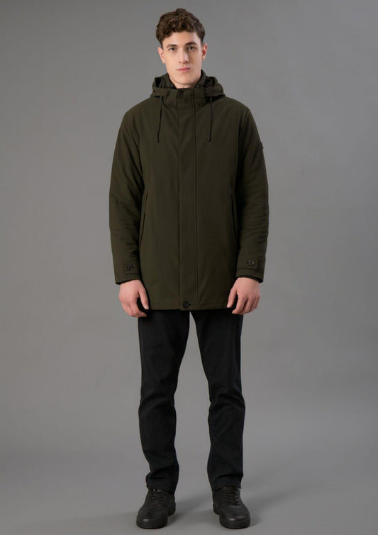 Rihunik Giacca Invernale Uomo Hugh Forest Green