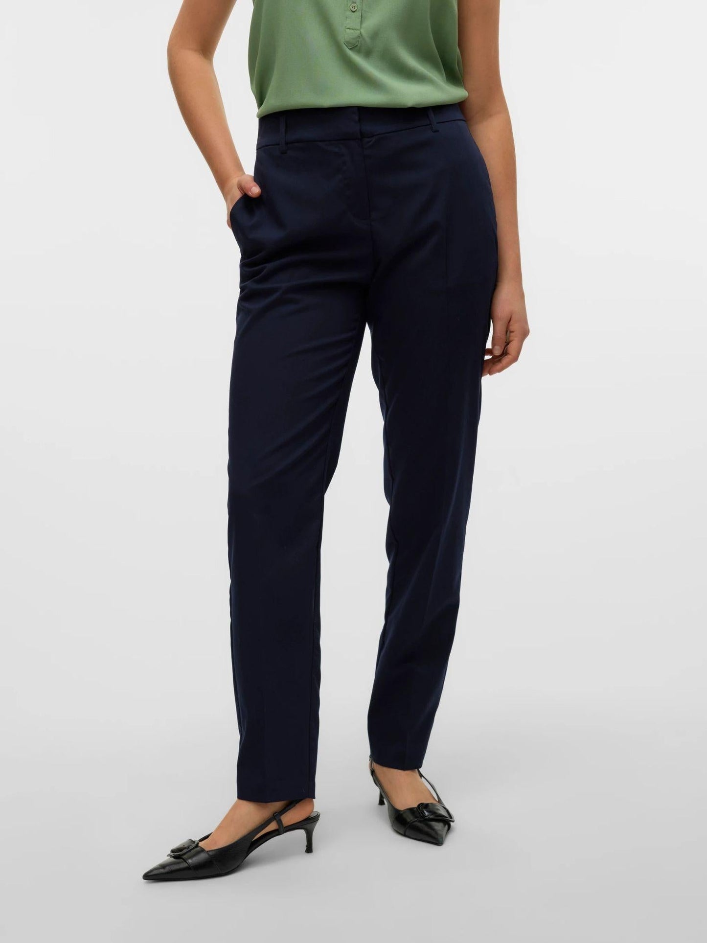 Vero Moda Pantaloni Formali Donna Nila Navy Blazer