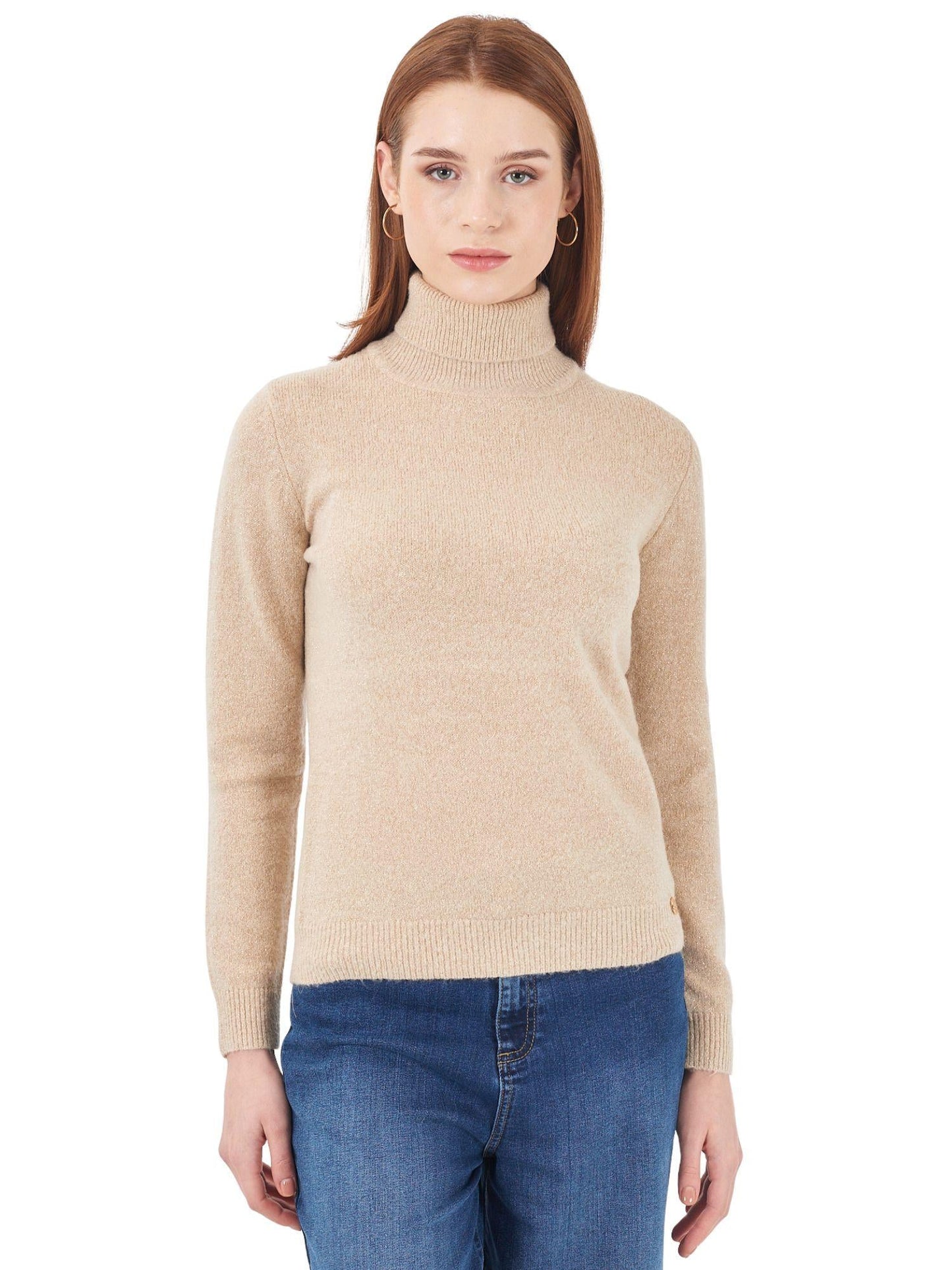 Yes Zee Maglia Donna Beige