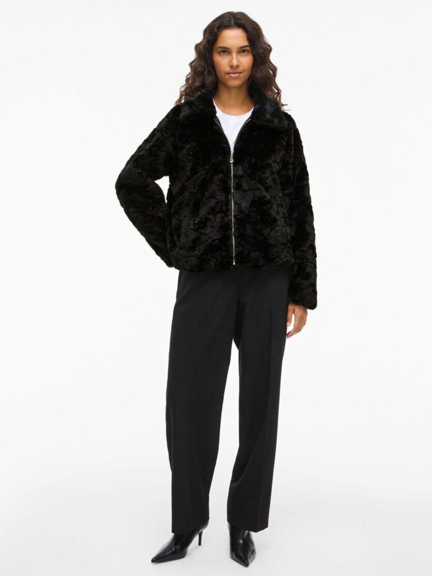 Vila Giacca Invernale Donna Dorte Nero