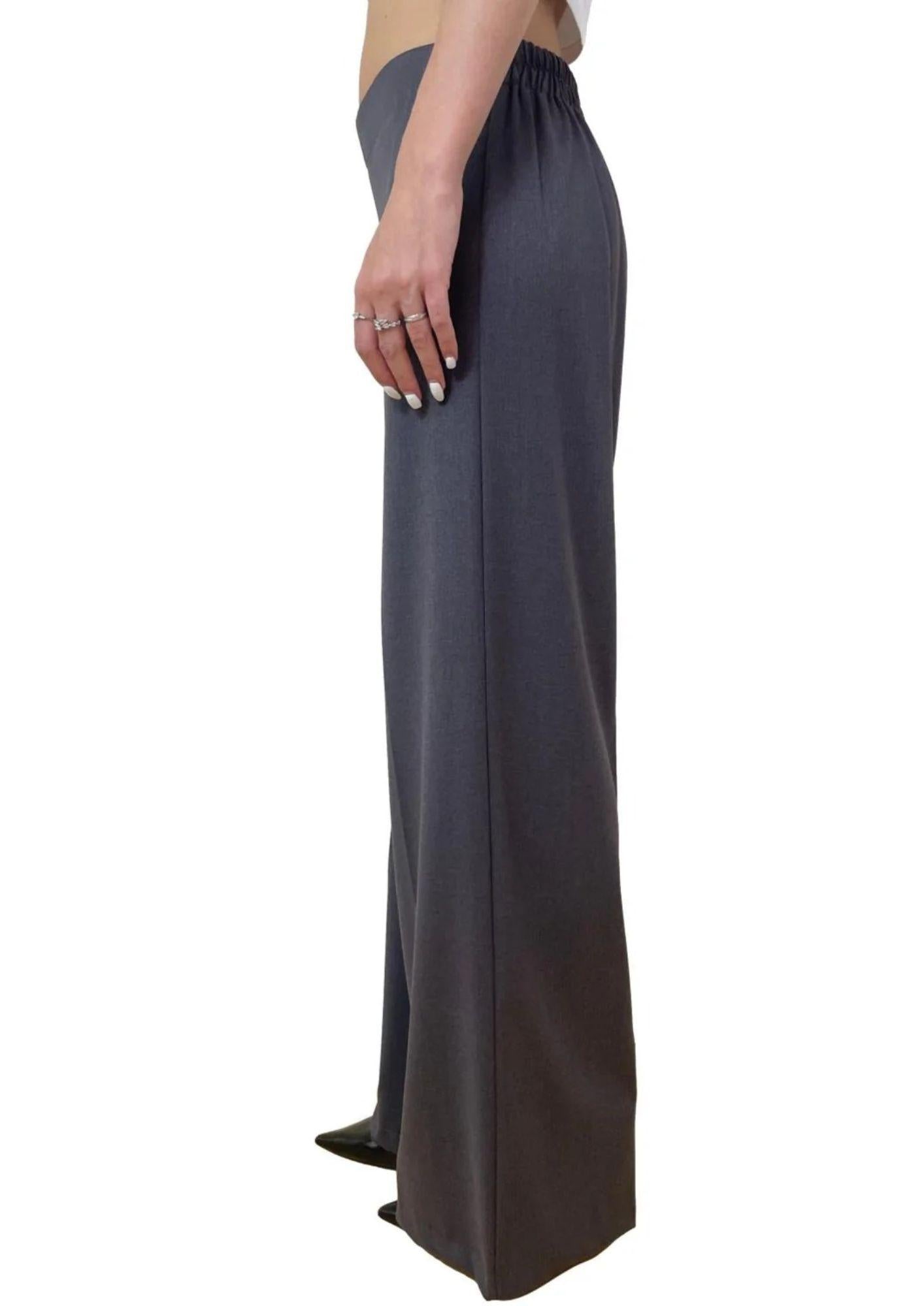 Emme Marella Pantalone Donna Sarago Grigio Melange