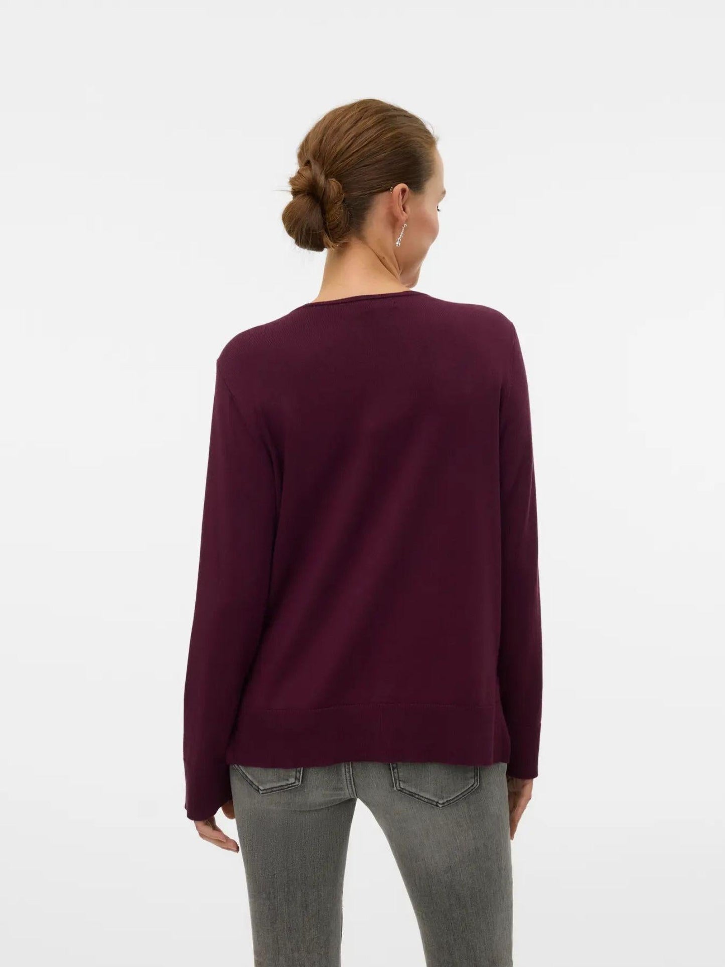 Vero Moda Maglione Donna Silje Winetasting