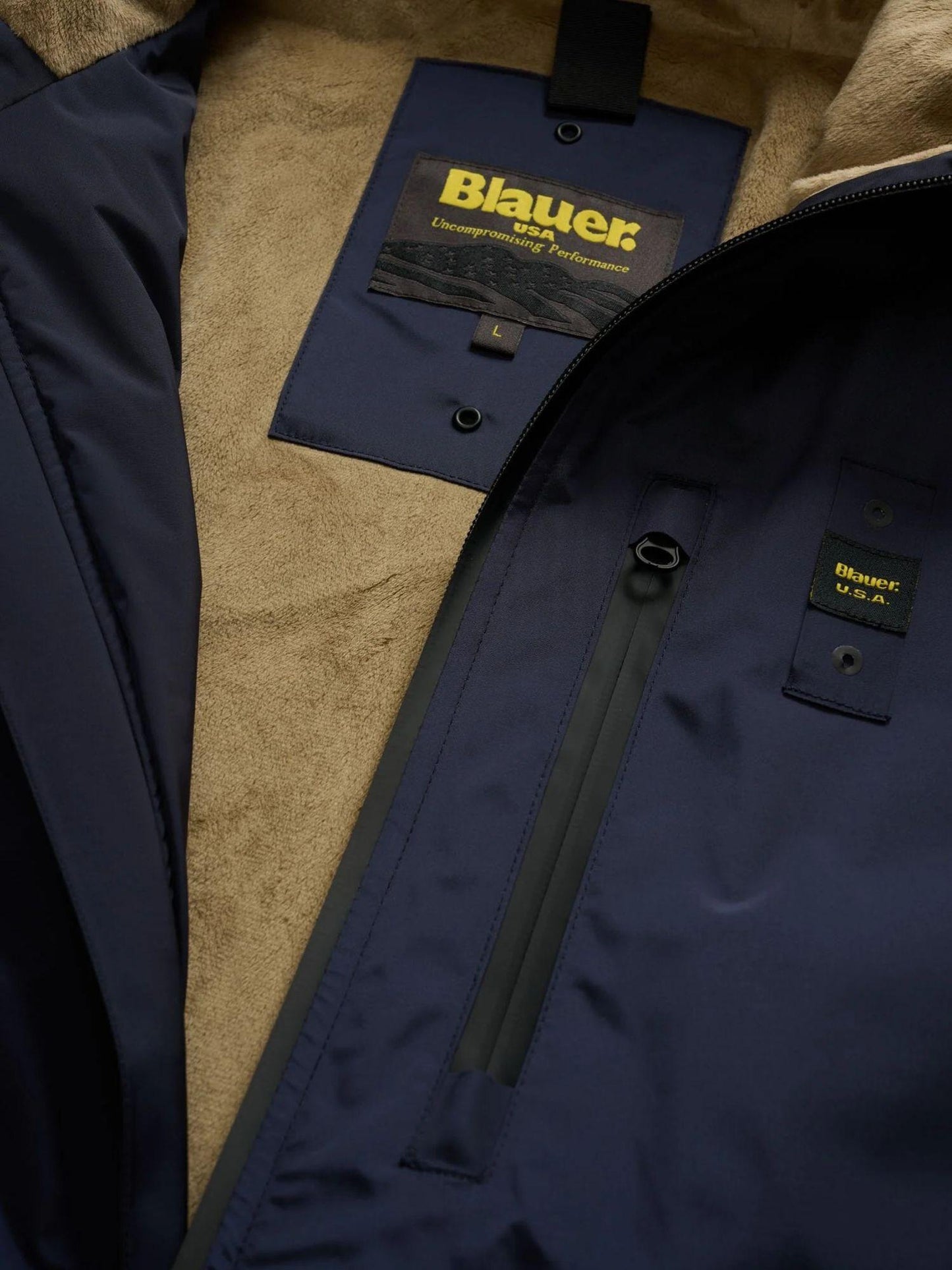 Blauer Trench Jarvis Uomo Blu sodalite