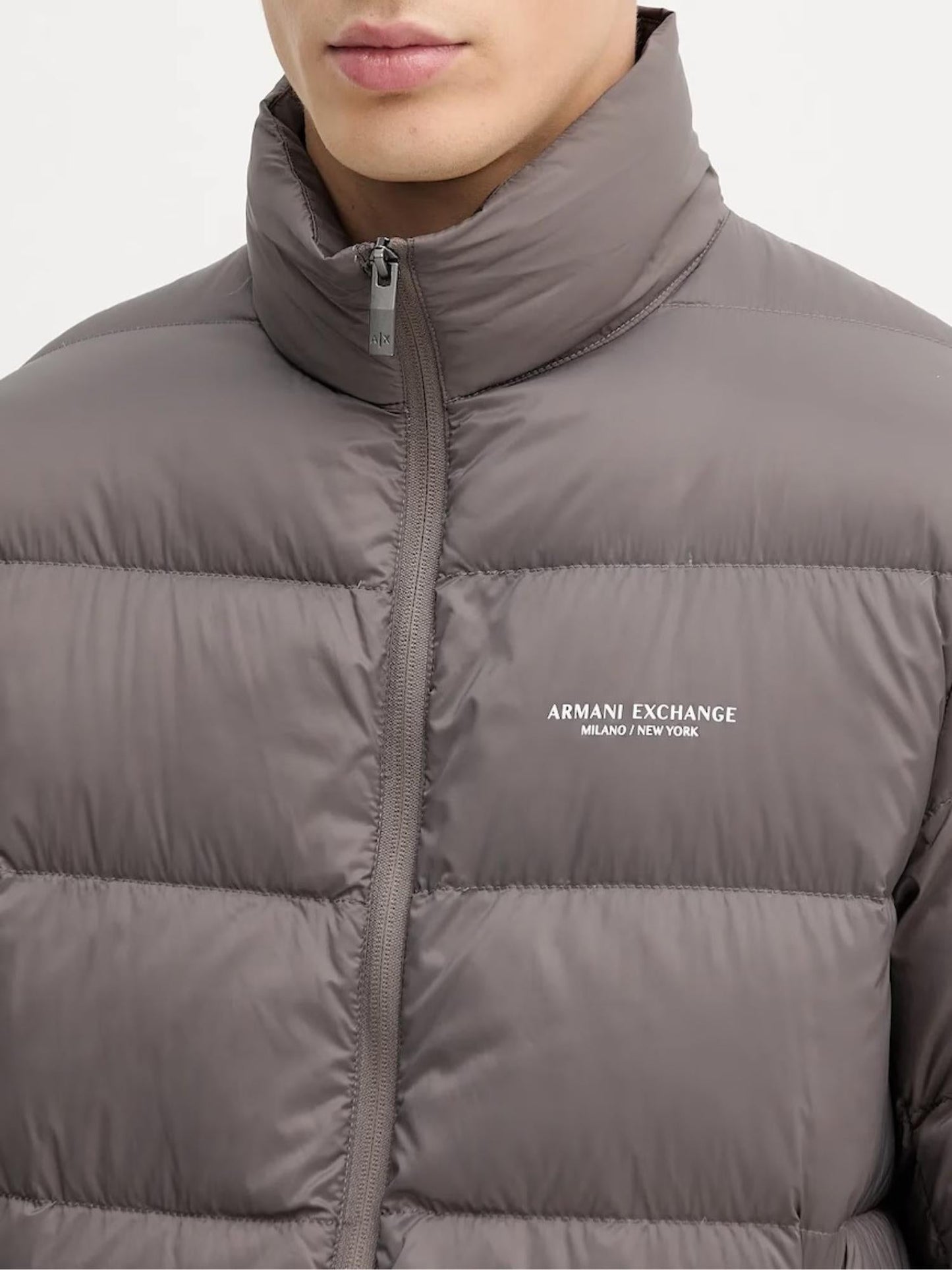 Armani Exchange Piumino Uomo Grigio