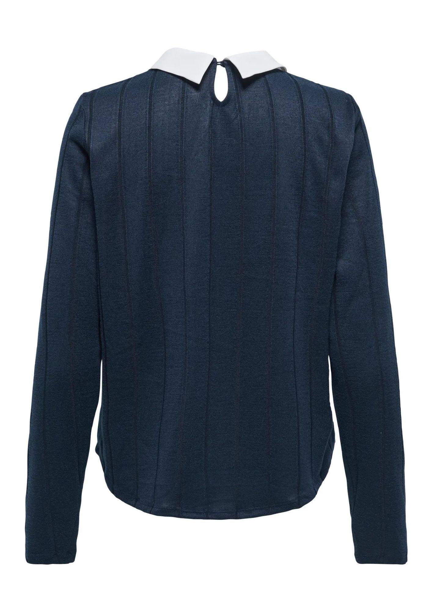 Jacqueline De Yong Top Donna Tonsy Blu