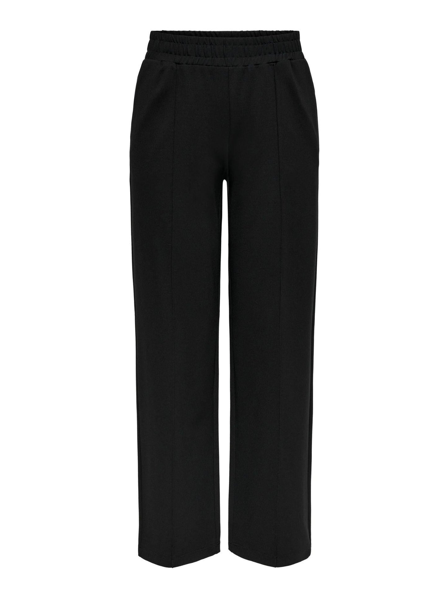 Only Pantaloni A Gamba Larga Donna Poptrash-Suki Loose Fit Nero