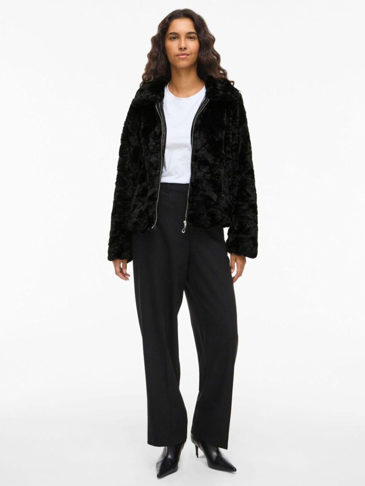 Vila Giacca Invernale Donna Dorte Nero