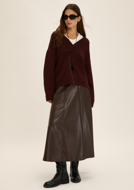 Emme Marella Maglia Donna Ondina Bordeaux