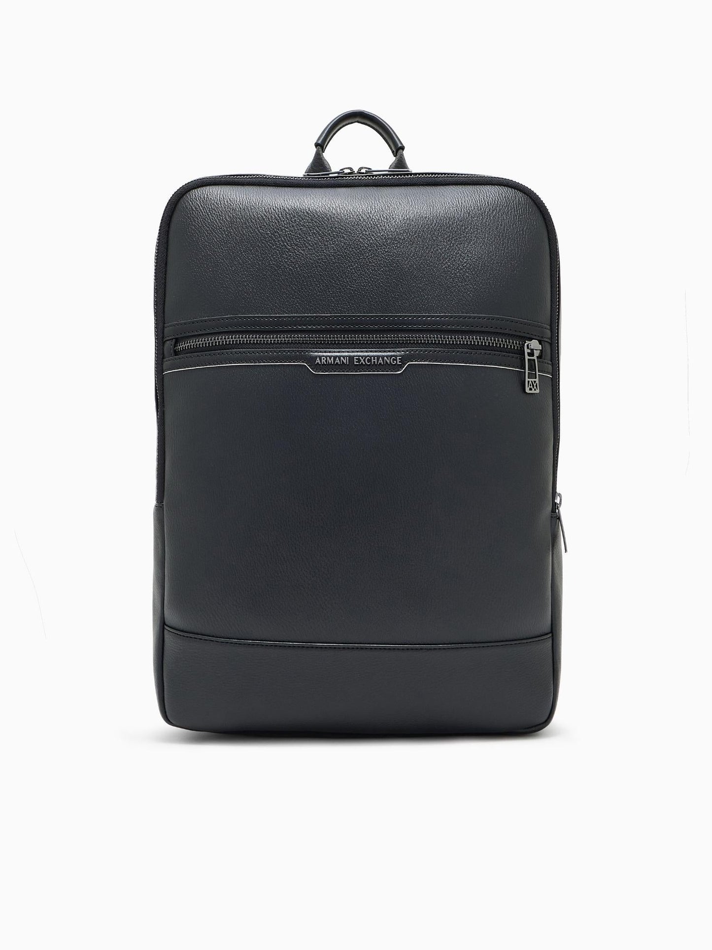 Armani Exchange Zaino Unisex squadrato con logo Nero