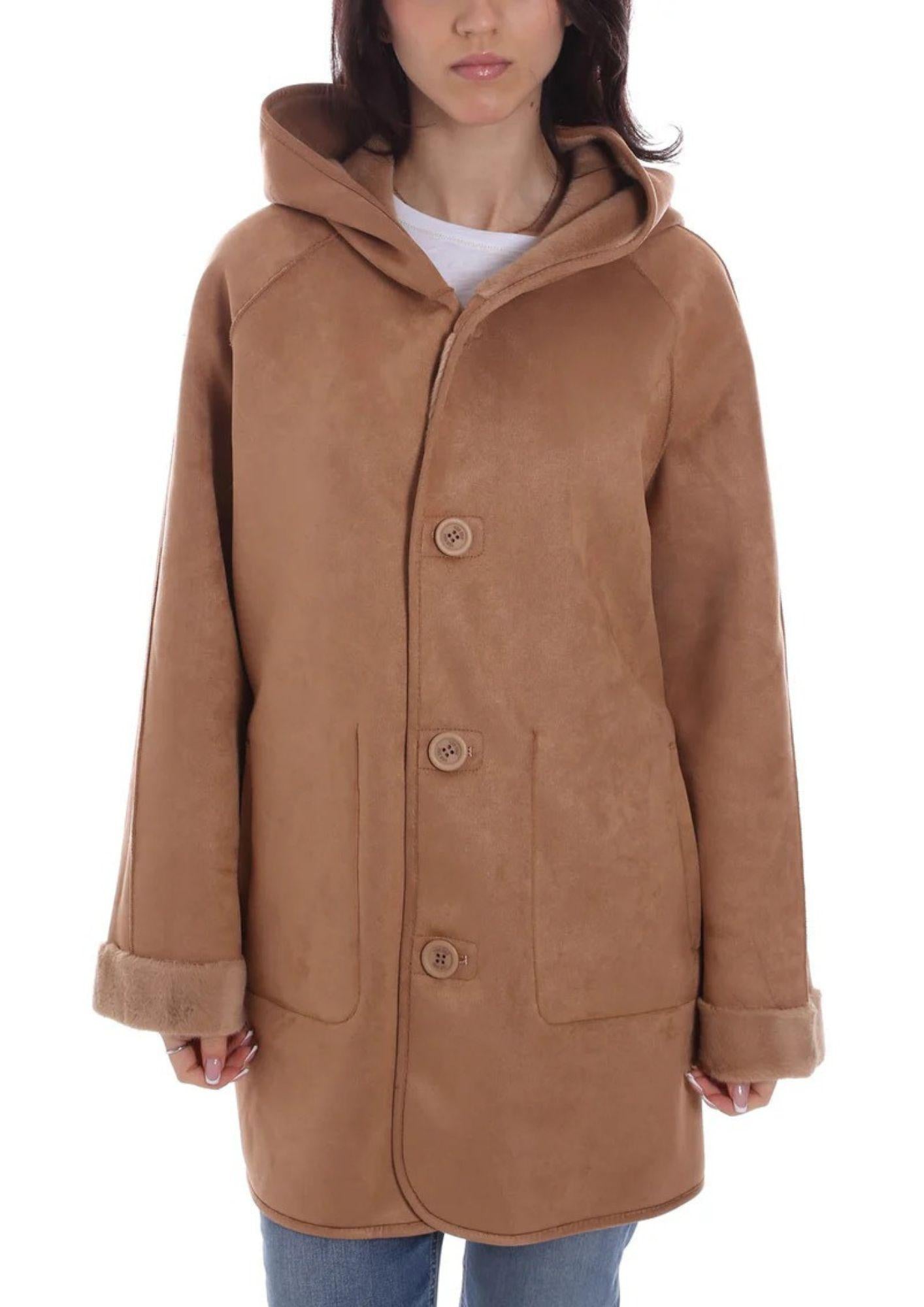 Yes Zee Cappotto Donna Beige