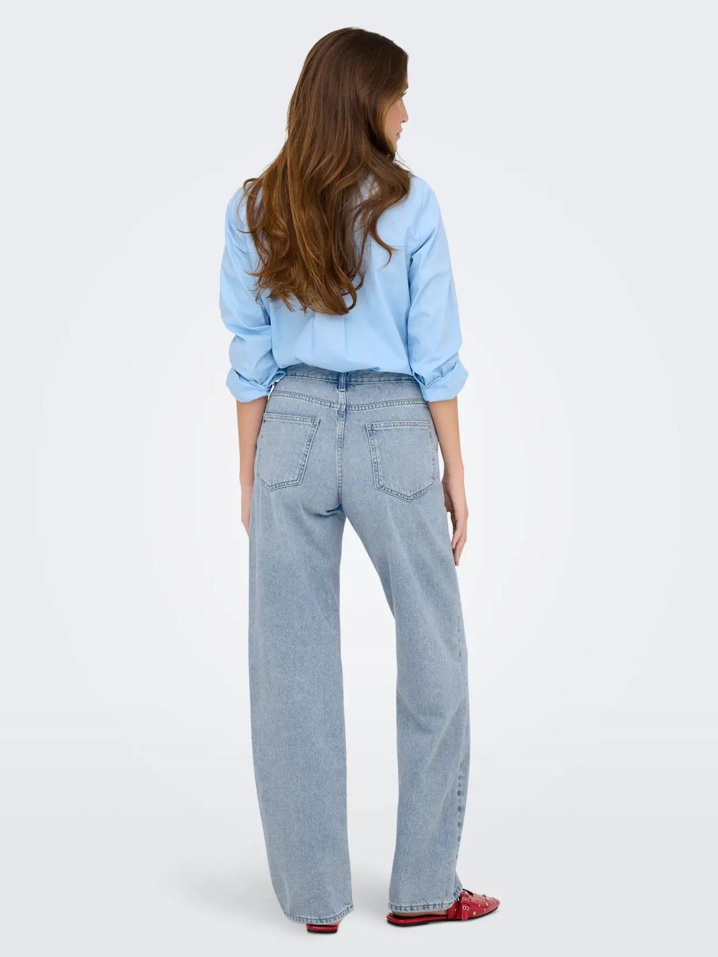 Only Jeans Donna Ella Blu Denim Chiaro