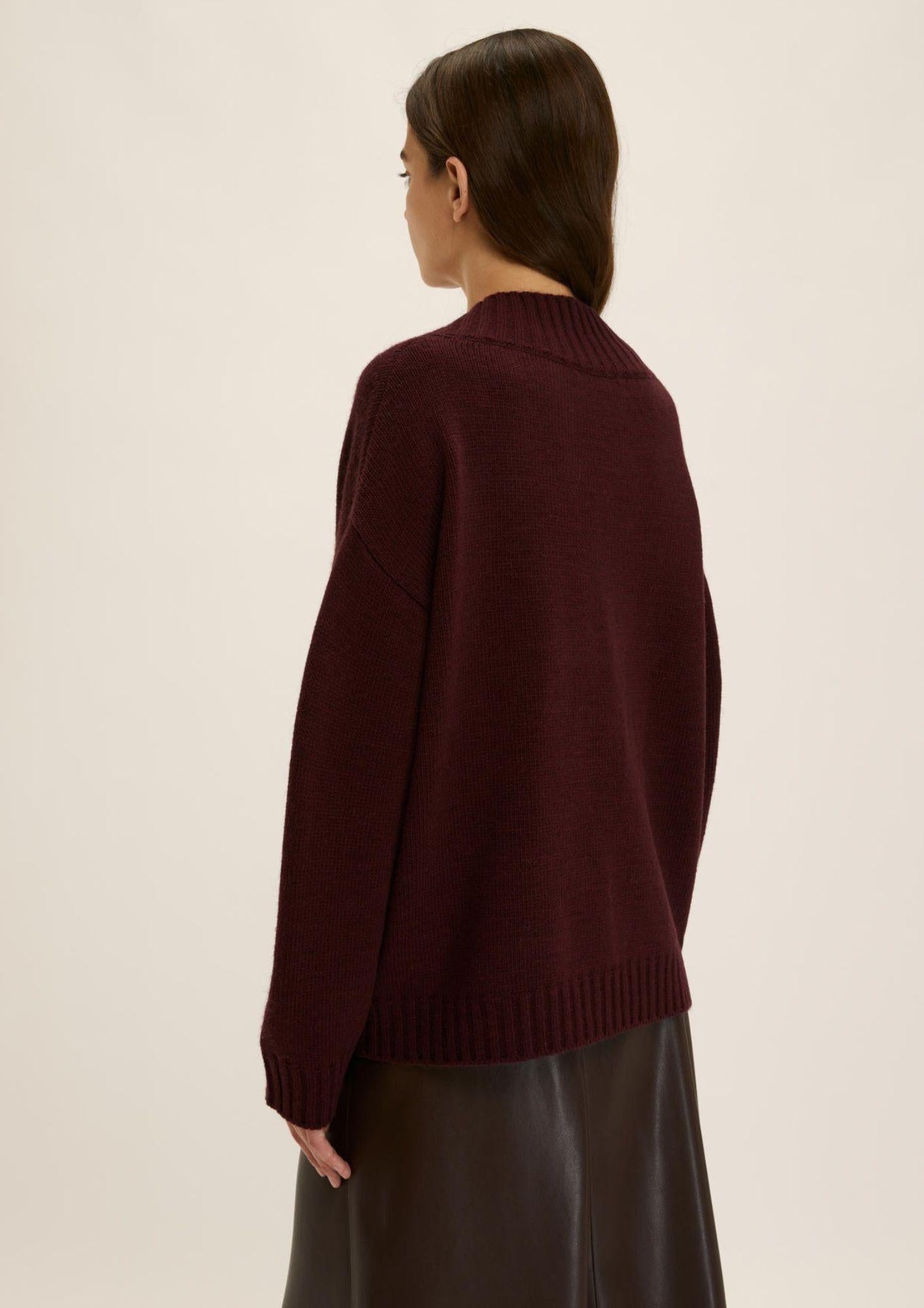 Emme Marella Maglia Donna Ondina Bordeaux