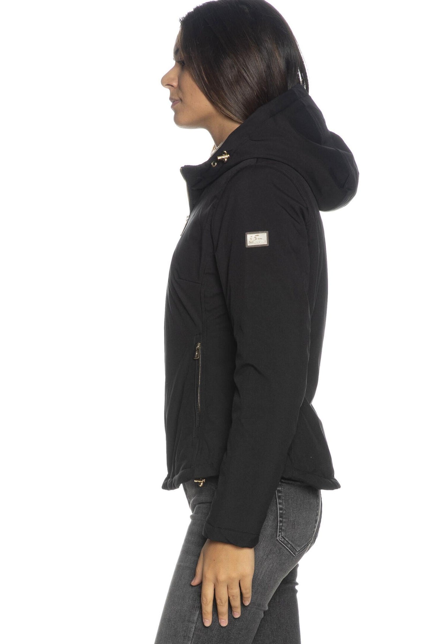 Yes Zee Giacca Invernale Donna Nero