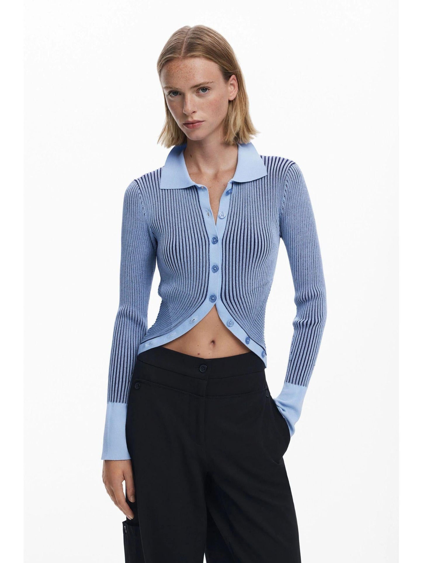 Desigual Pantaloni sartoriali Balloon Donna Nero