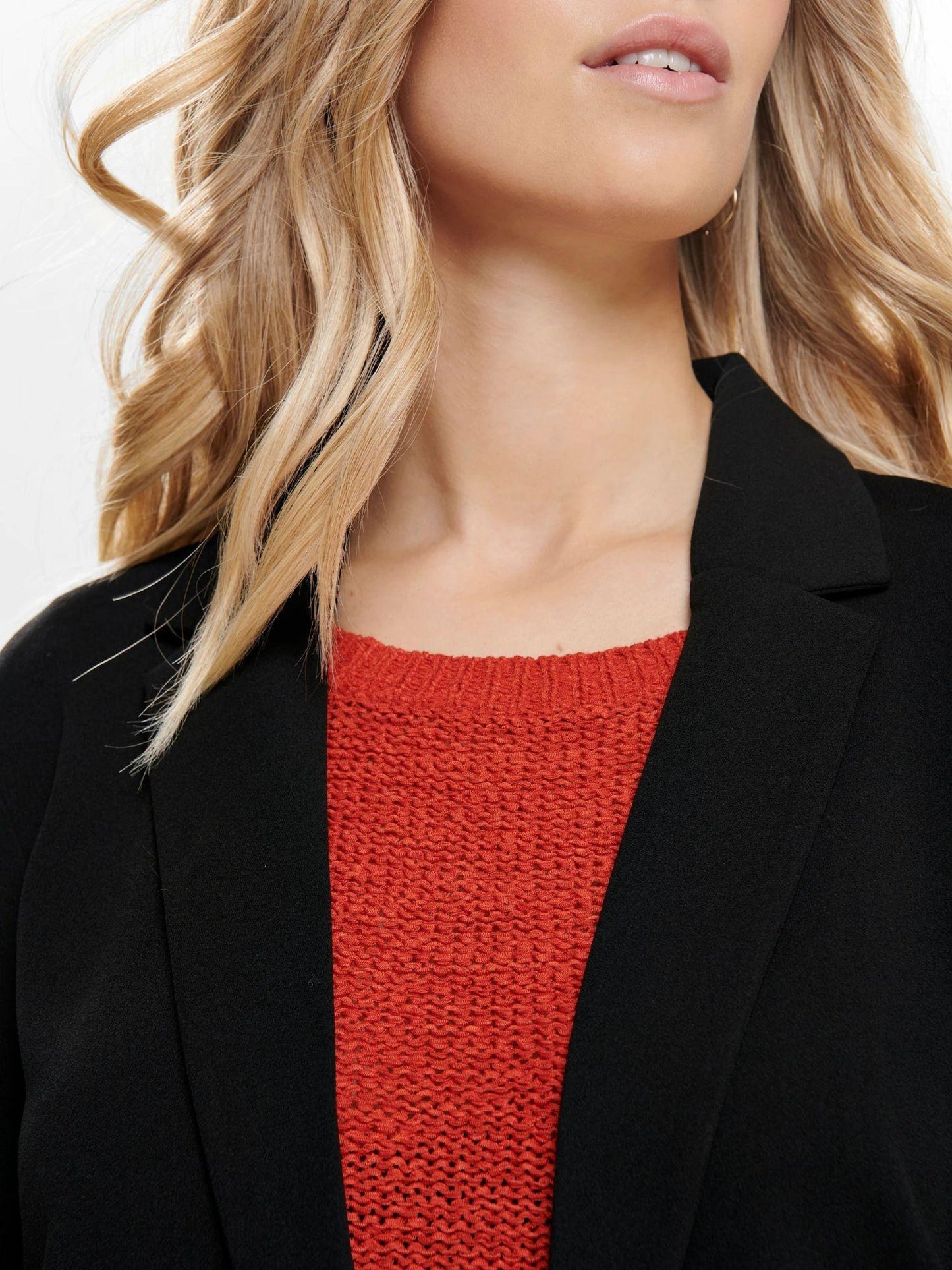 Jacqueline De Yong Blazer Donna Geggo Nero