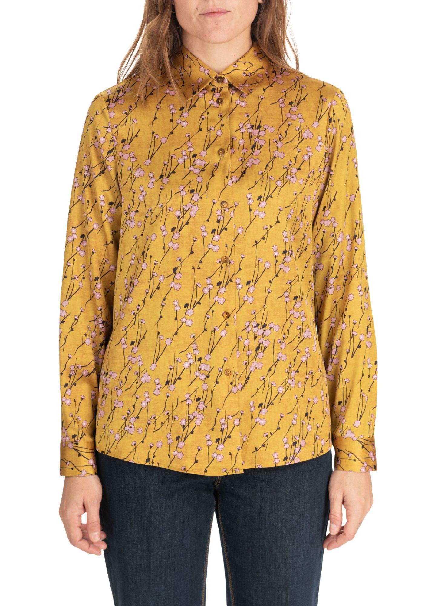 Diana Gallesi Camicia Donna Ocra