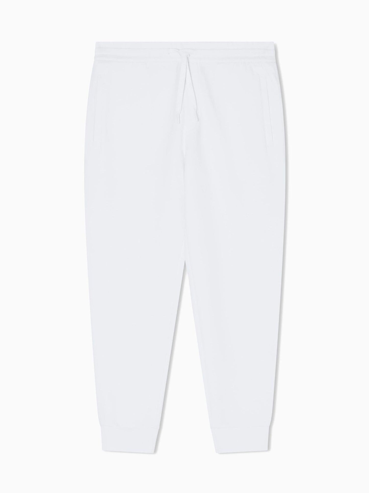 Armani Exchange Pantaloni jogger con logo sul retro Uomo Bianco