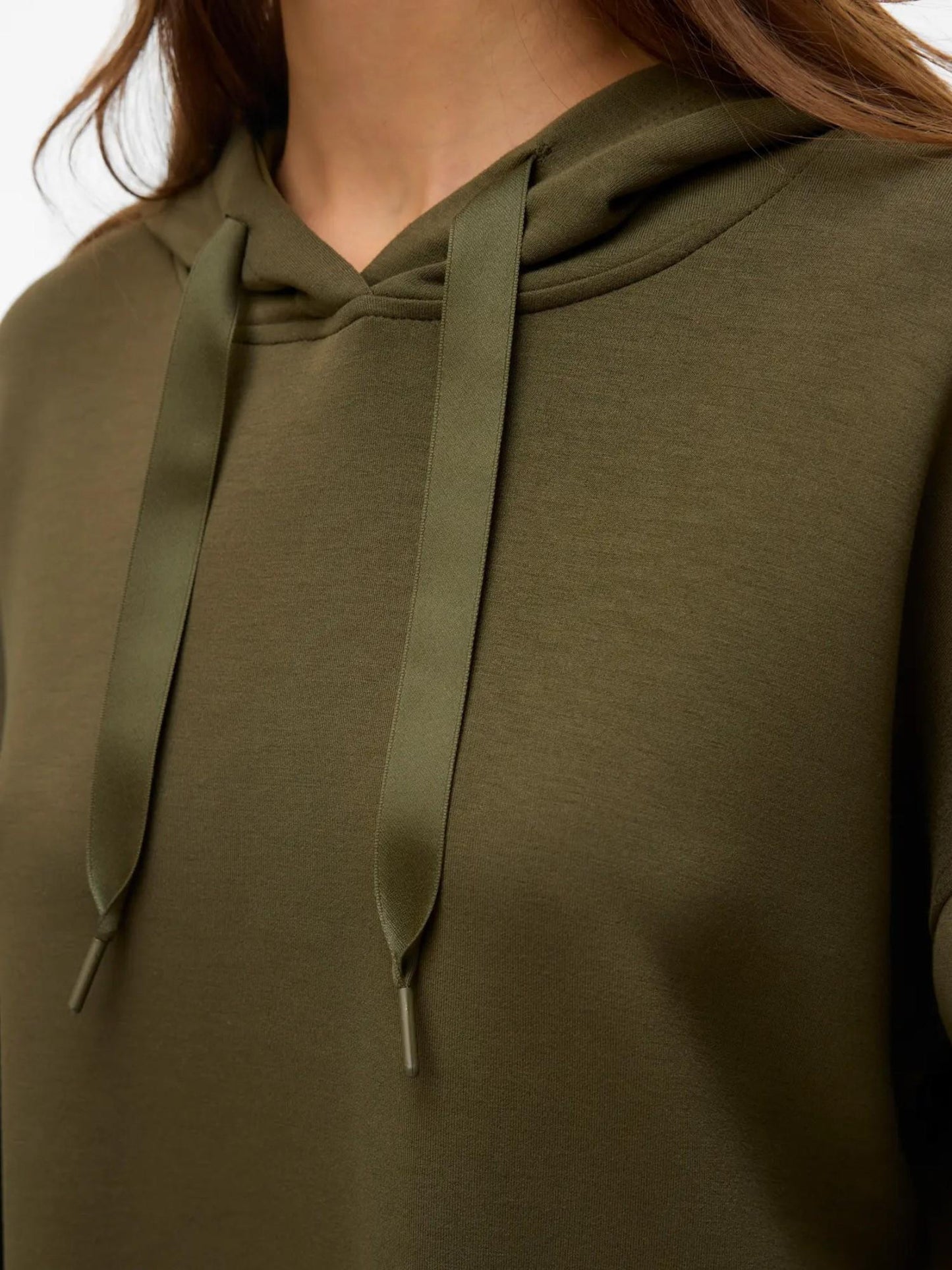 Vero Moda Felpa Con Cappuccio Donna Hali Grape Leaf