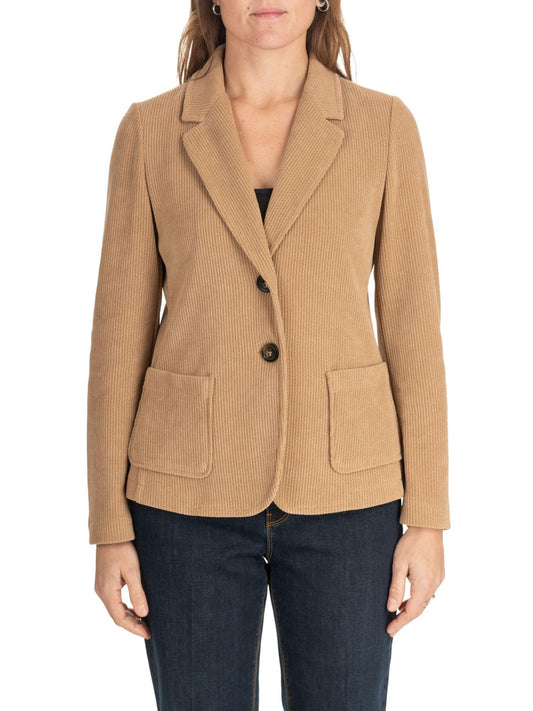 Diana Gallesi Giacca Donna Cammello