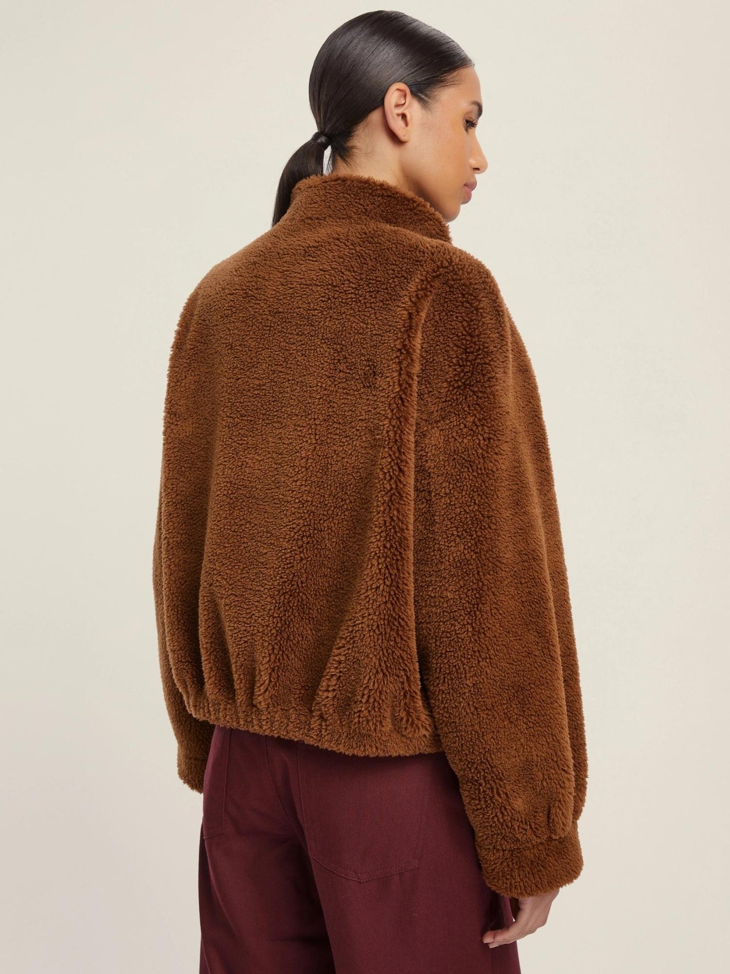 Emme Marella Bomber reversibile Donna Vicenza Cognac