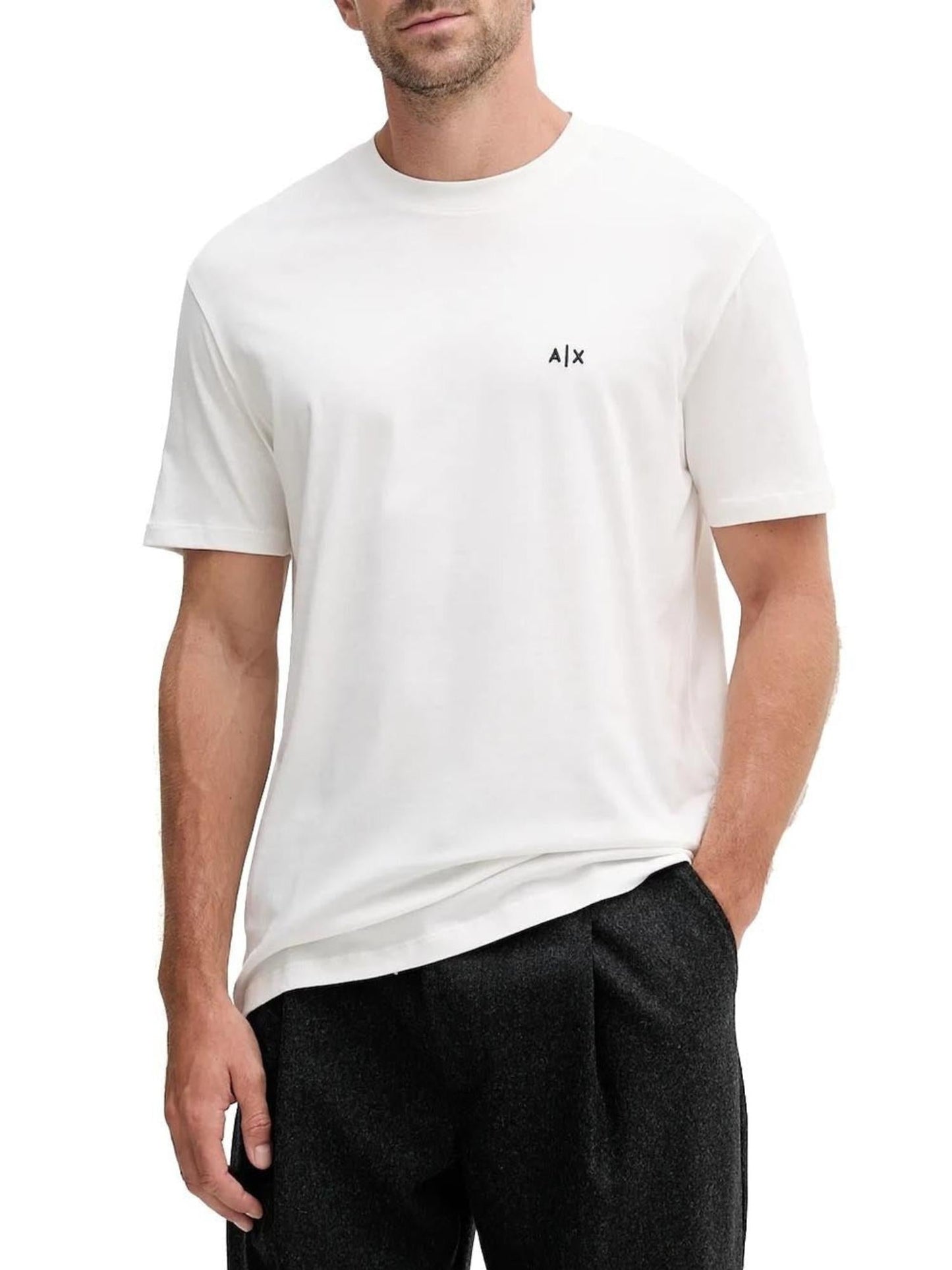 Armani Exchange T-Shirt Uomo Bianco