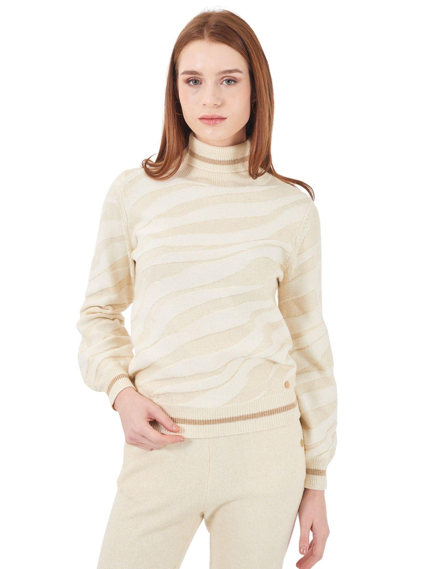 Yes Zee Maglia Donna Avorio