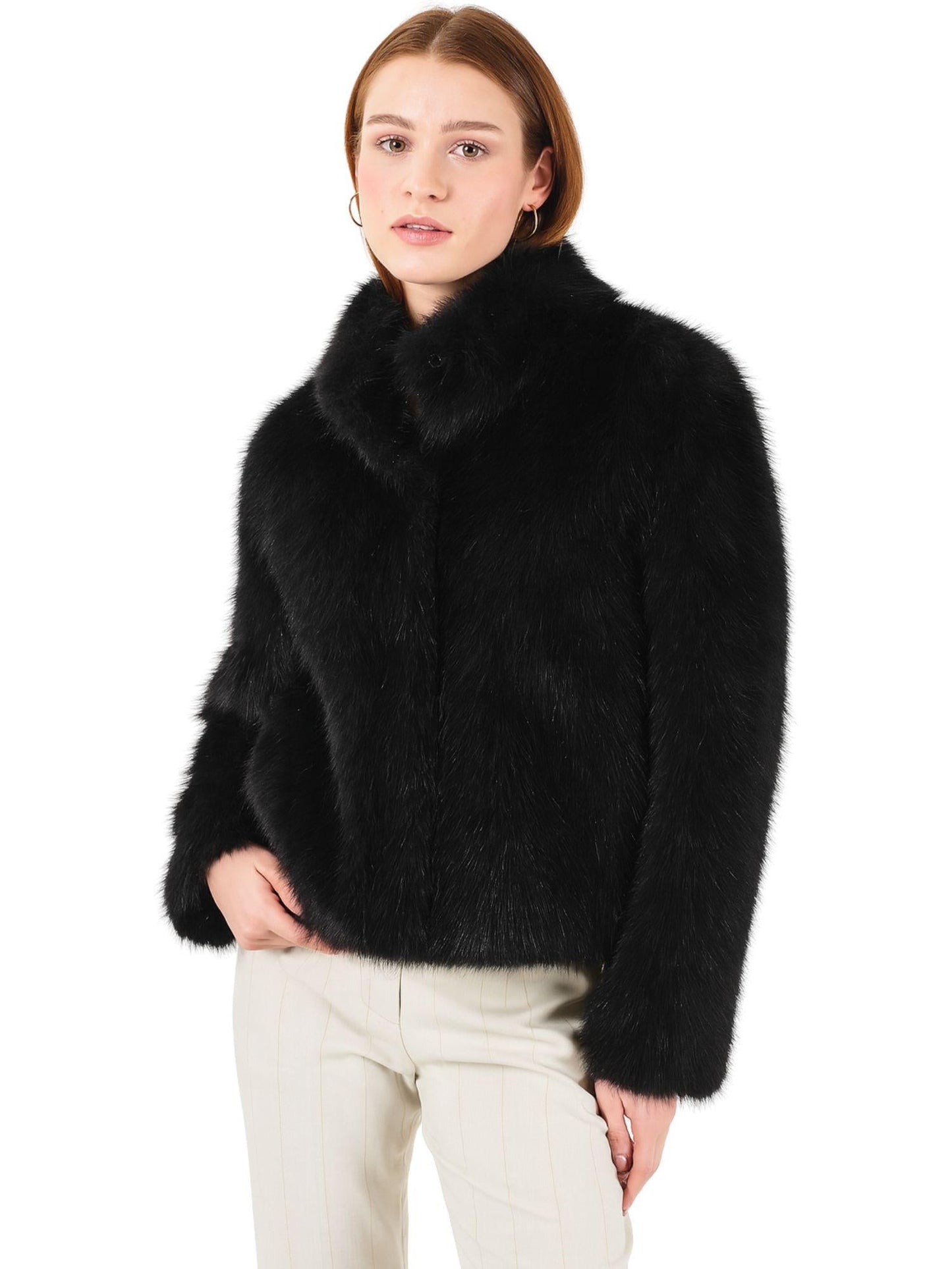 Yes Zee Giacca Invernale Donna Nero