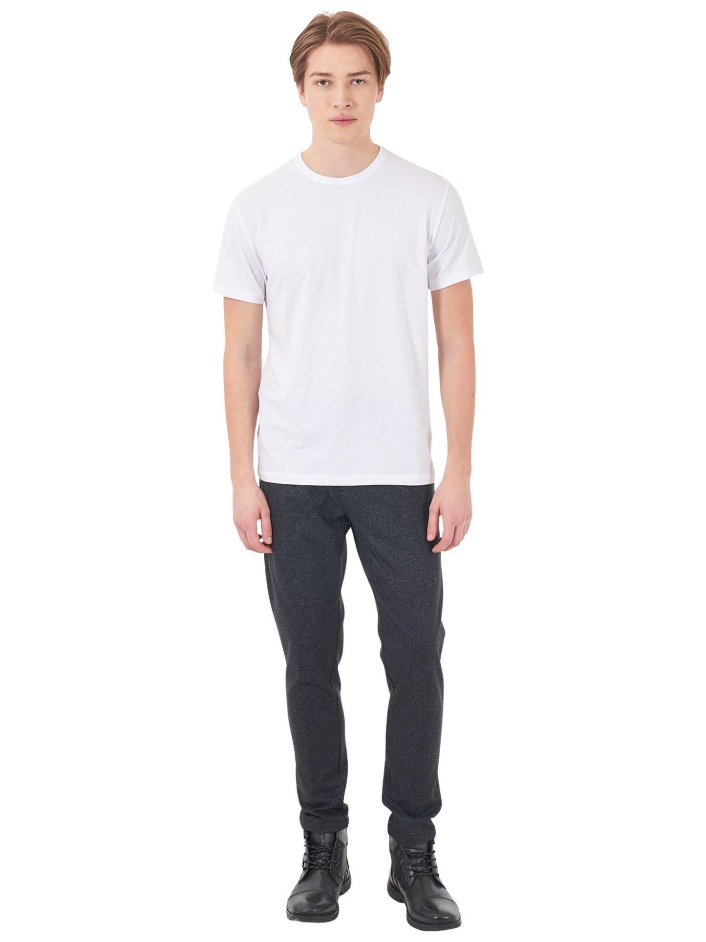 Yes Zee Uomo Pantalone Grigio