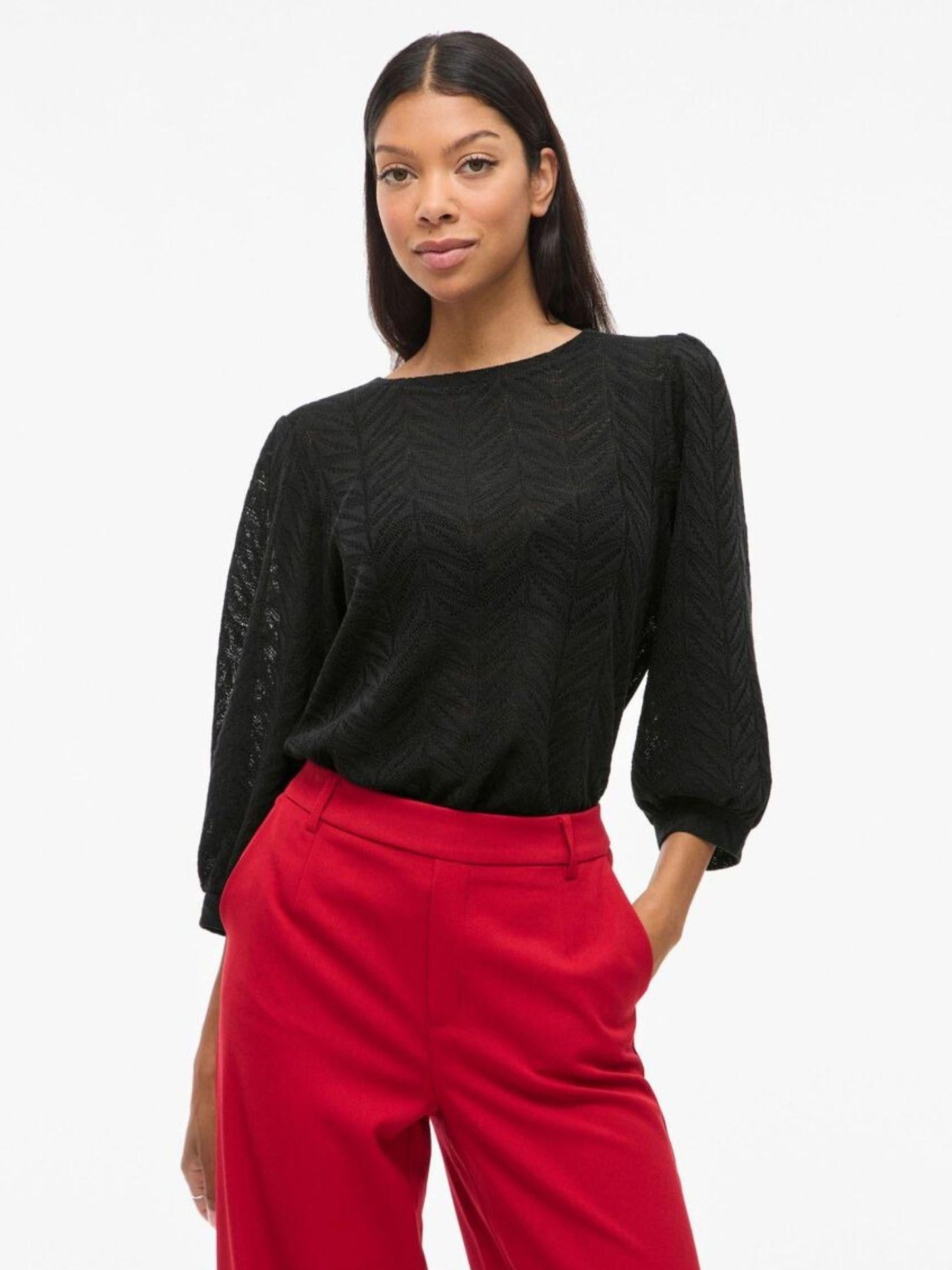 Vila Top Donna Obera Nero