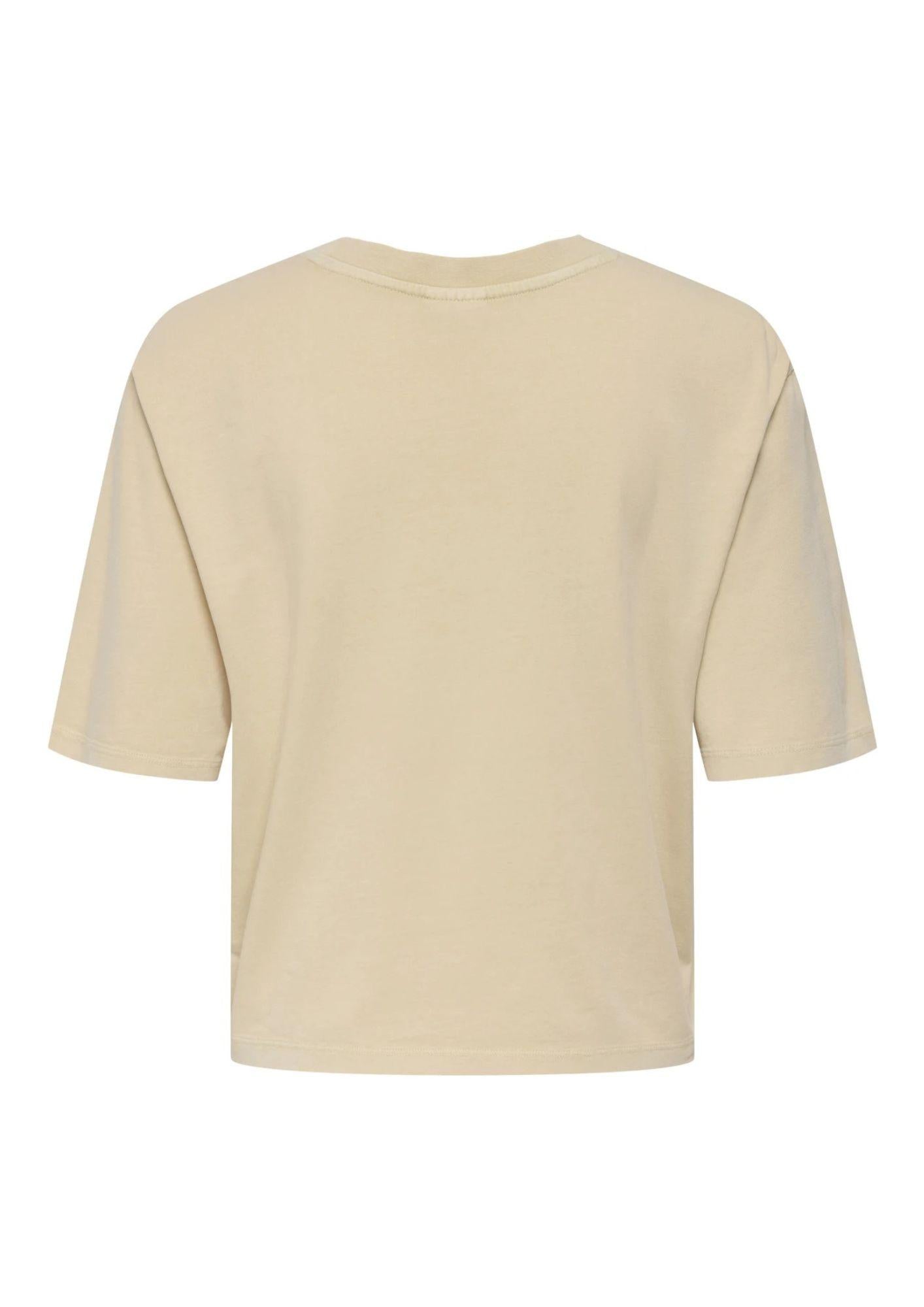 Jacqueline De Yong T-Shirt Donna Carla Beige