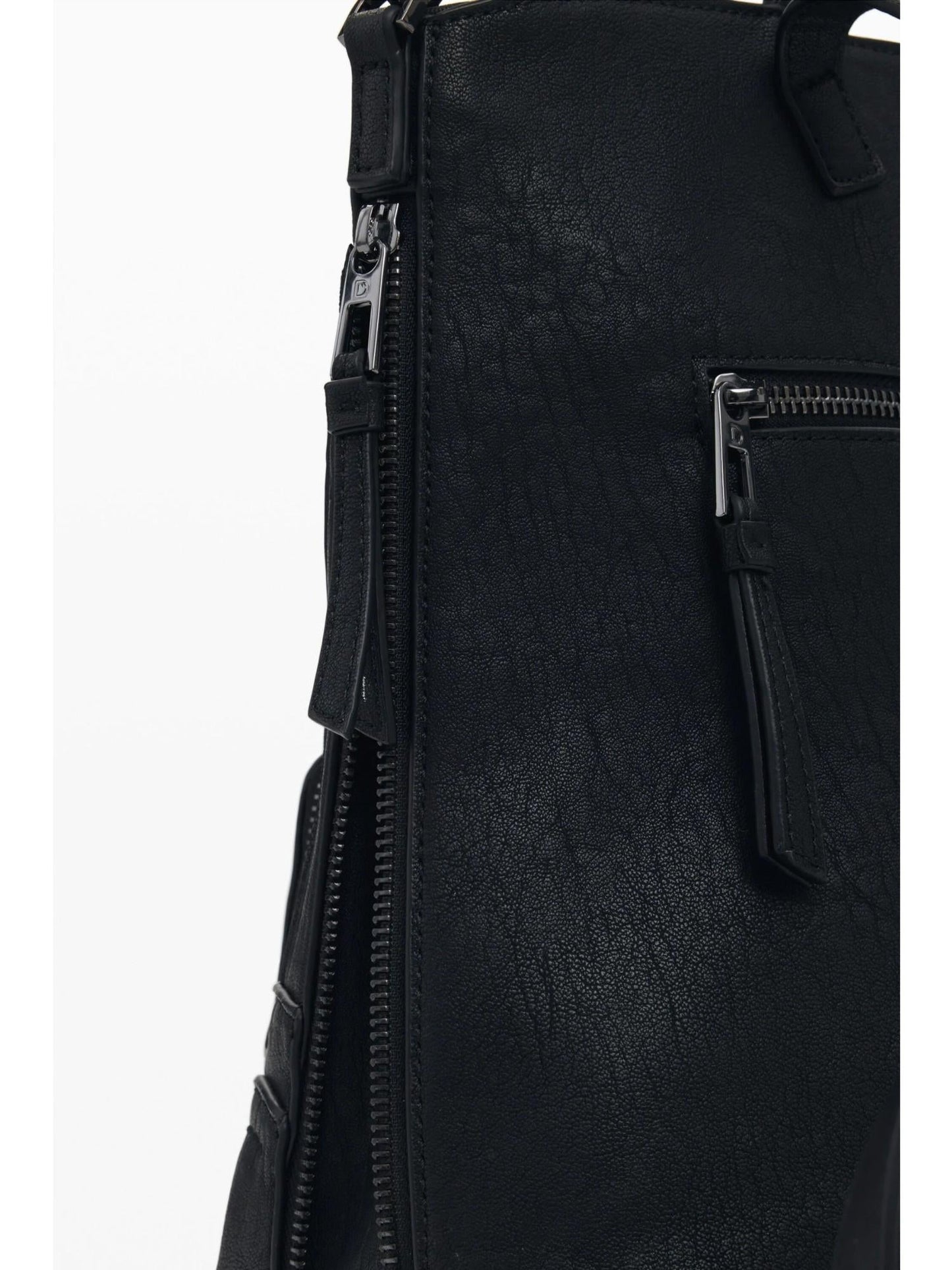 Desigual Zaino effetto pelle patch piccolo Donna Nero