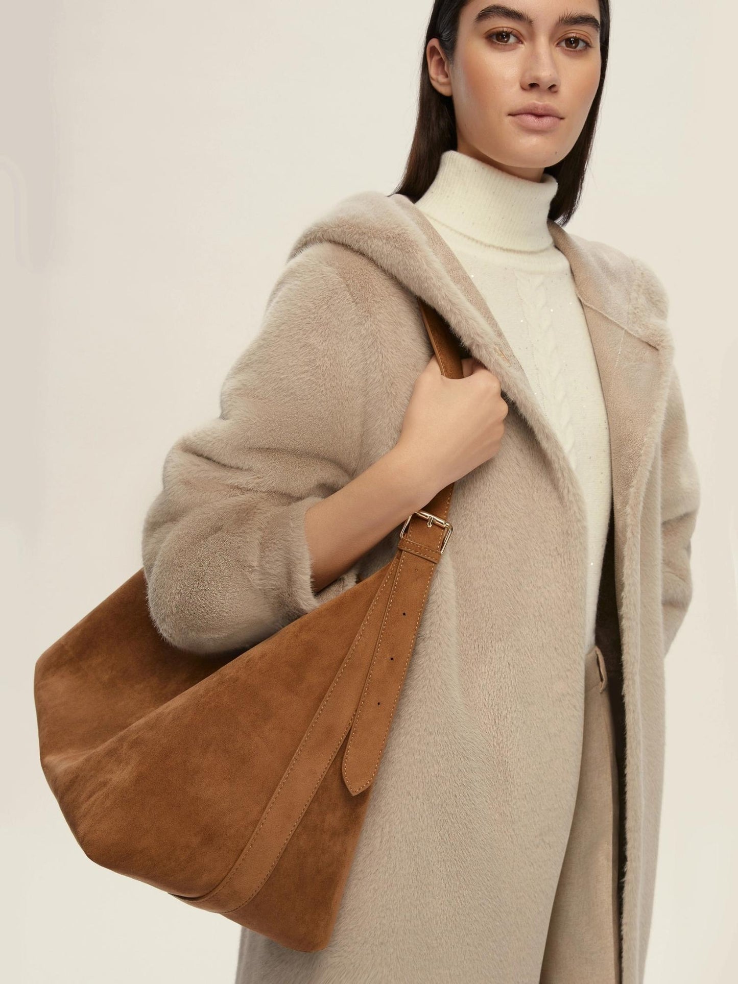 Emme Marella Maxi hobo bag Adelio Donna Cammello