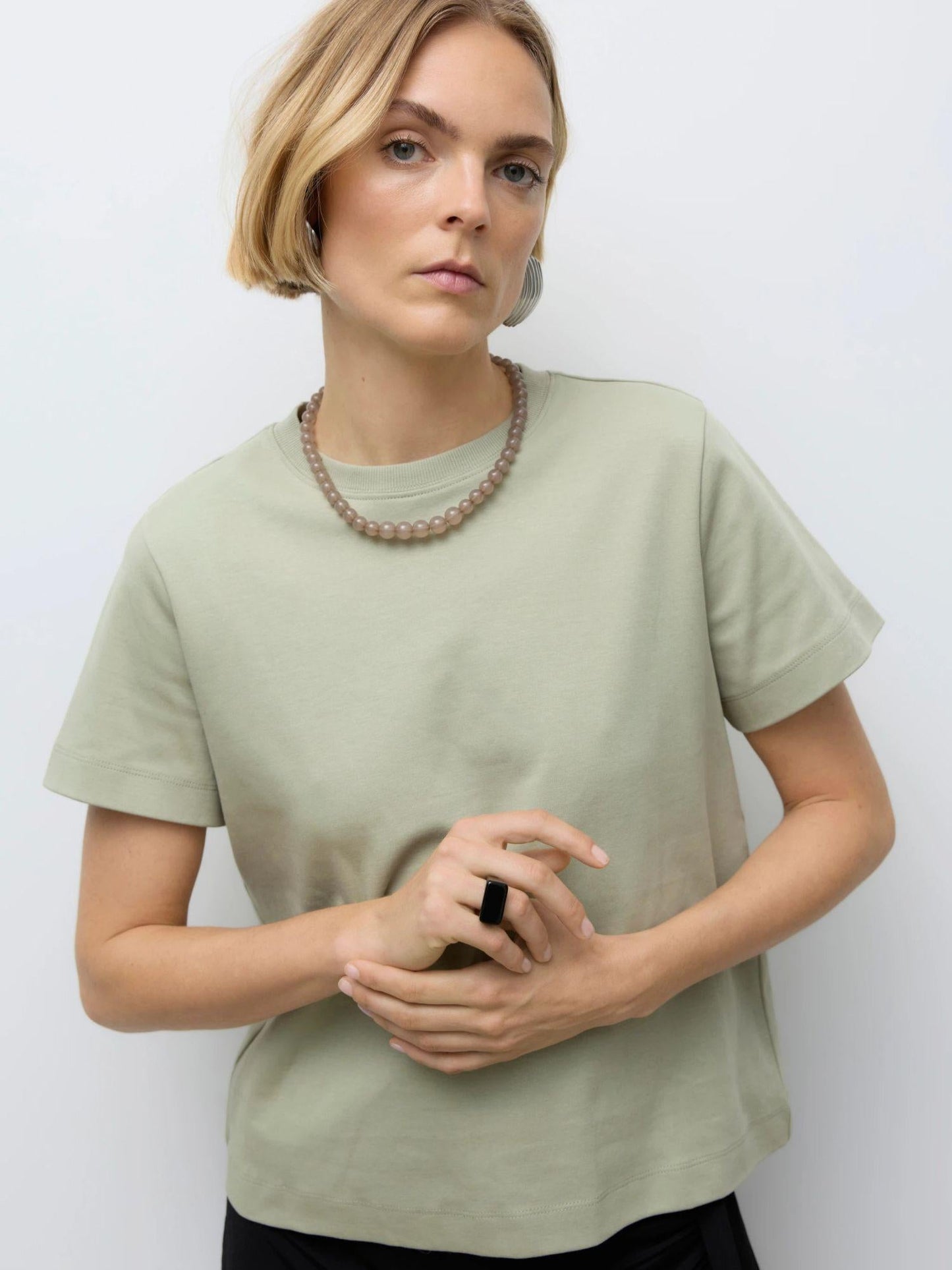 Aware T-Shirt Donna Awnaima Grey Tea