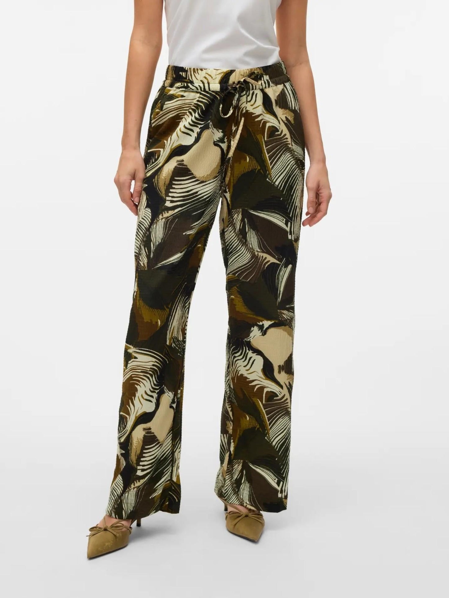 Vero Moda Pantaloni Donna Ruby Straight Fit Mermaid Fie