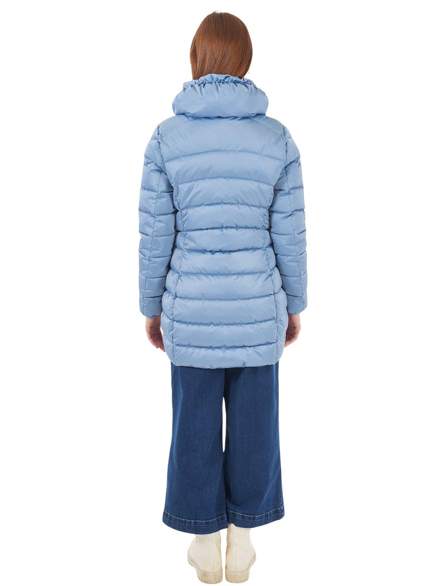 Yes Zee Giubbino Donna Azzurro Polvere