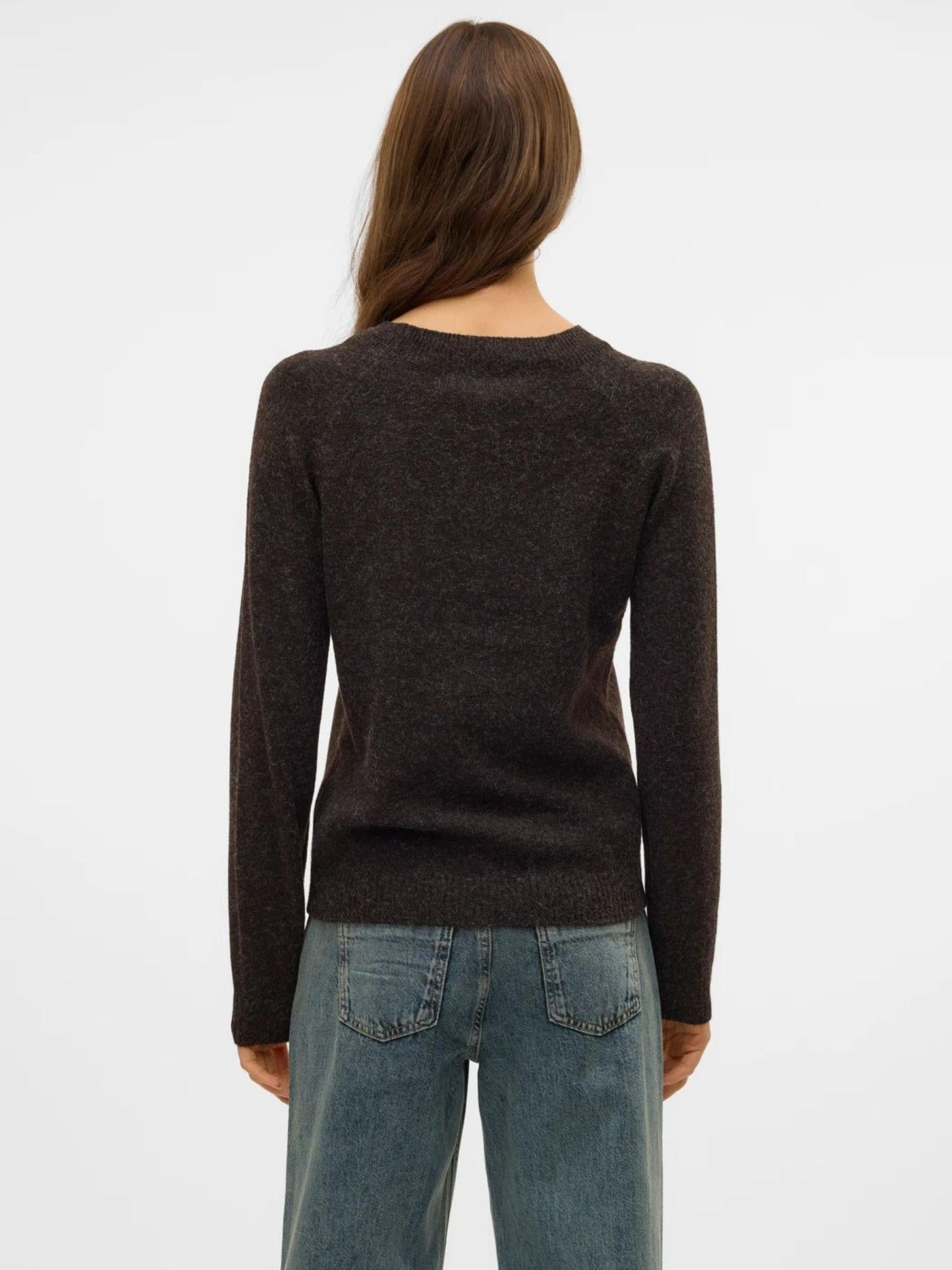 Vero Moda Maglione Donna Doffy Marrone