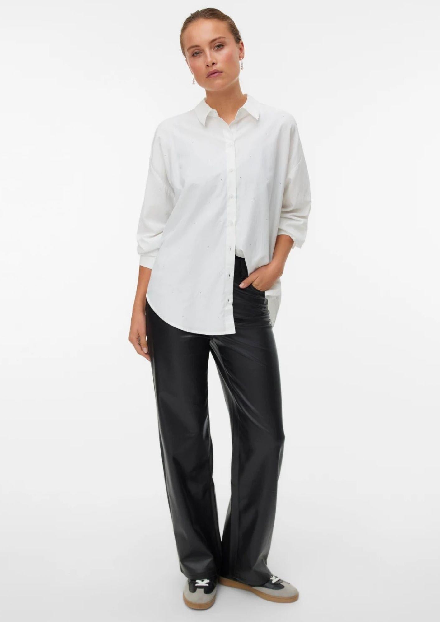 Vero Moda Pantaloni Donna Tessa Nero