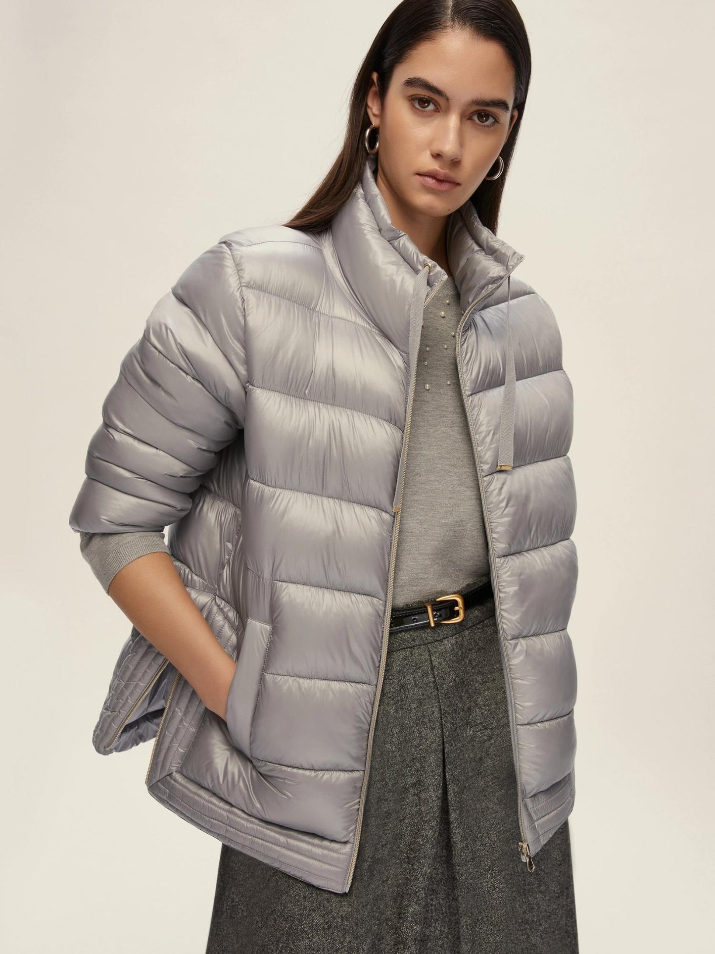 Emme Marella Piumino Antigoccia Donna Dolmen Azzurro Polvere