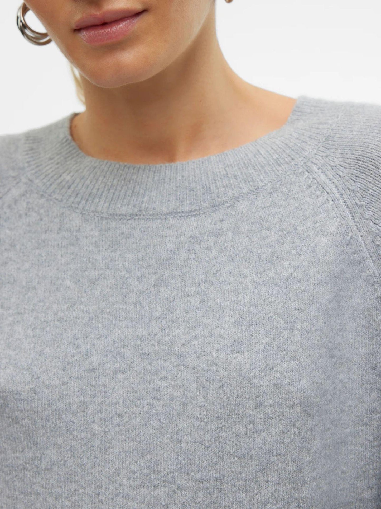 Vero Moda Maglione Donna Doffy Grigio Chiaro