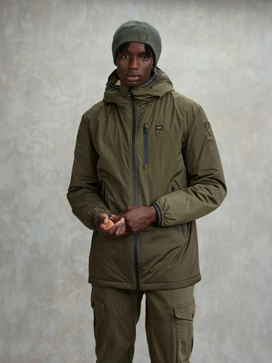Blauer Trench Jarvis Uomo Verde bosco