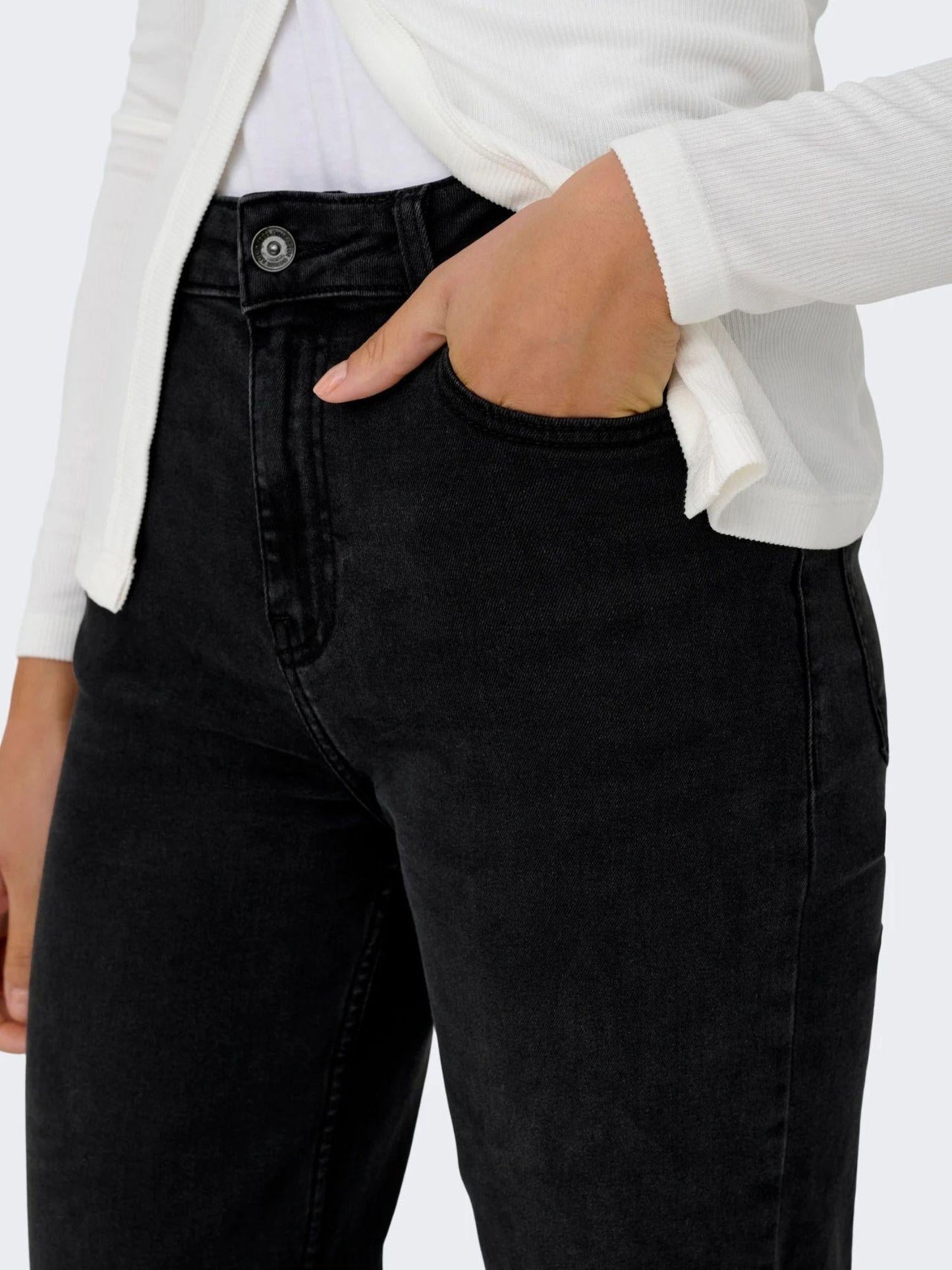 Only Jeans Donna Luna Nero