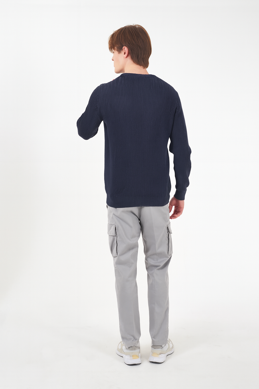 Yes Zee Maglia Girocollo Uomo Blu