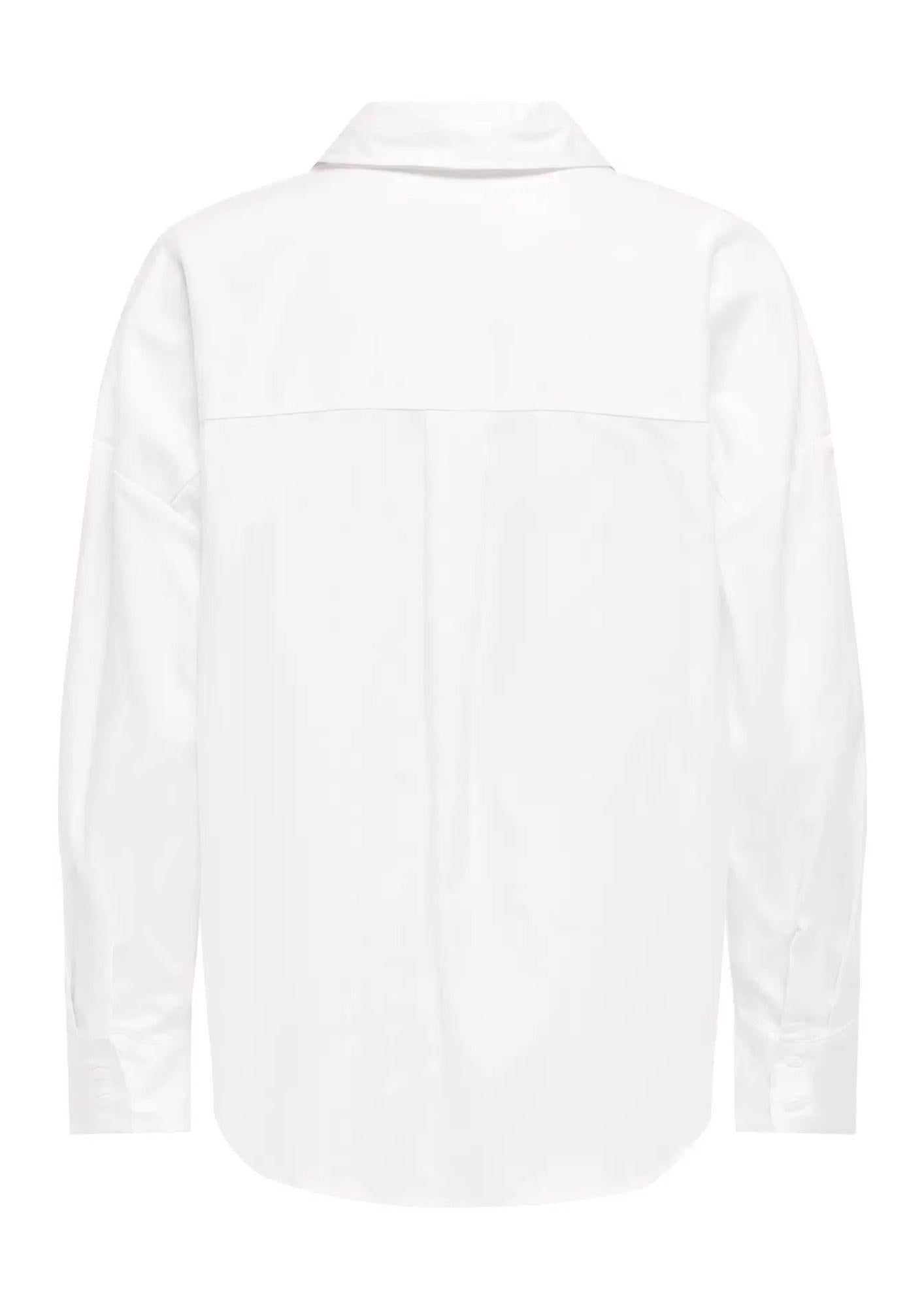 Jacqueline De Yong Camicia Donna Vesper Bianca